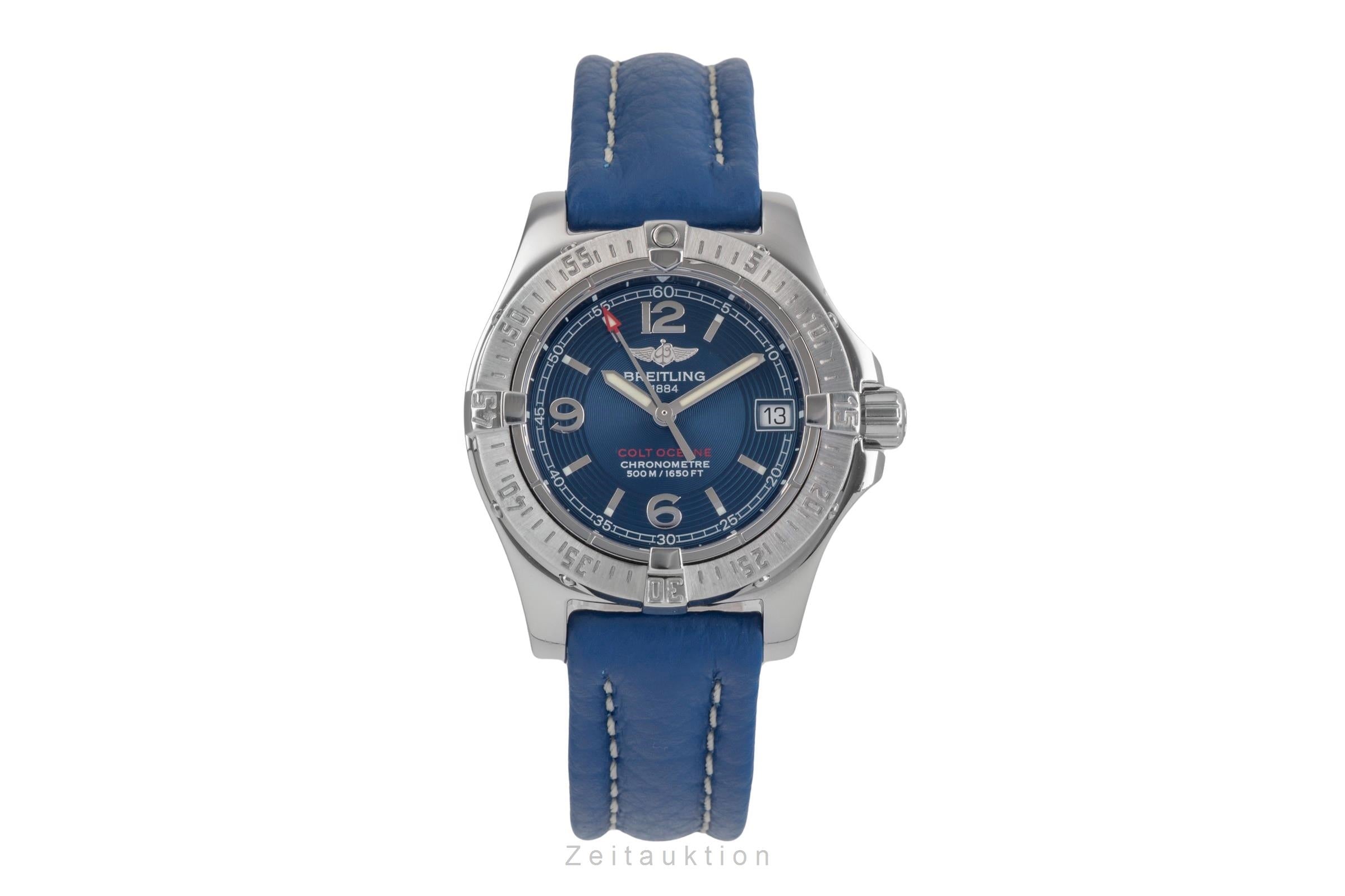 Breitling Colt Oceane acier quartz montre pour femmes A77380  [2503079]