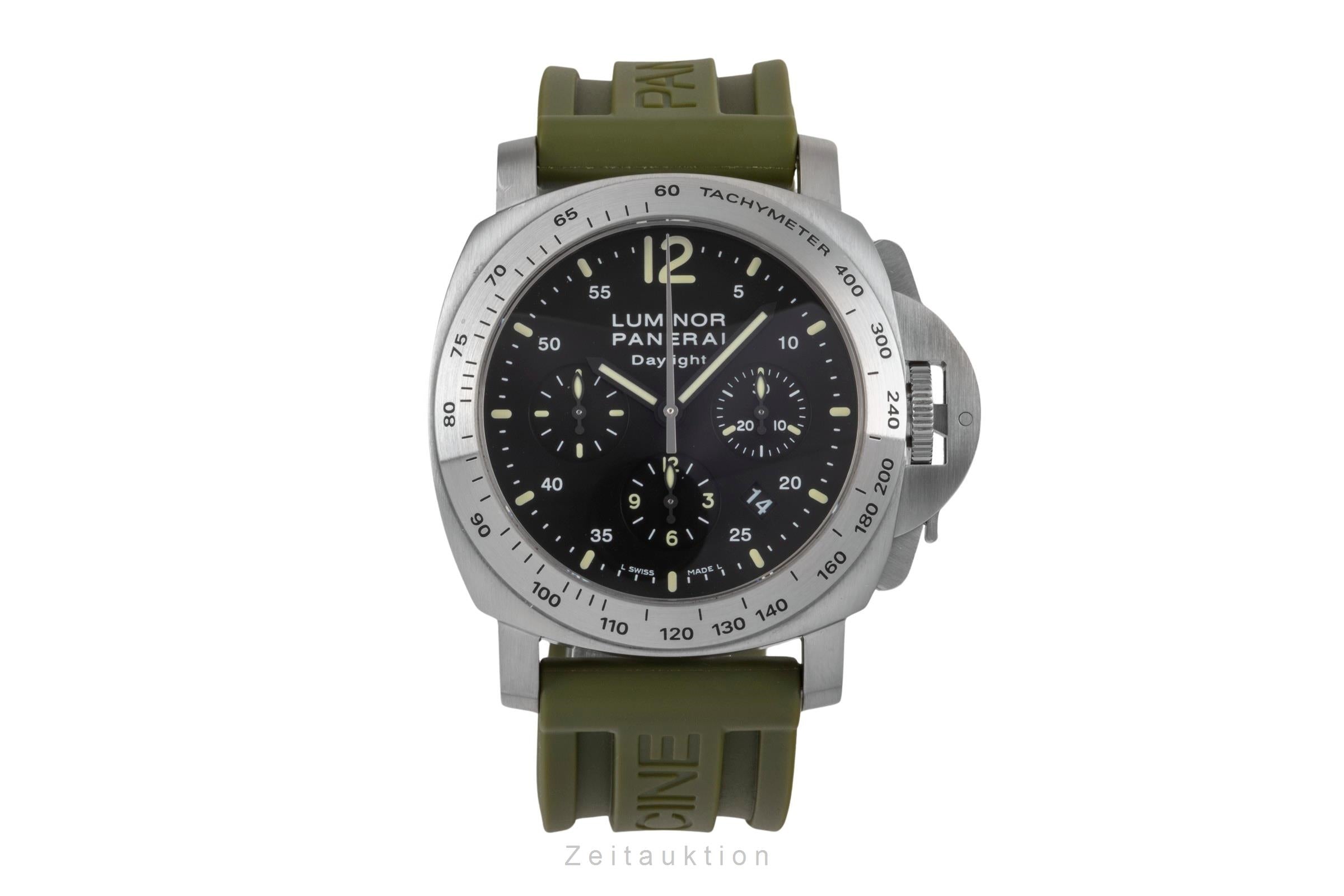 Panerai Luminor Chrono Daylight acciaio automatismo orologio da uomo PAM00250  [2503081]