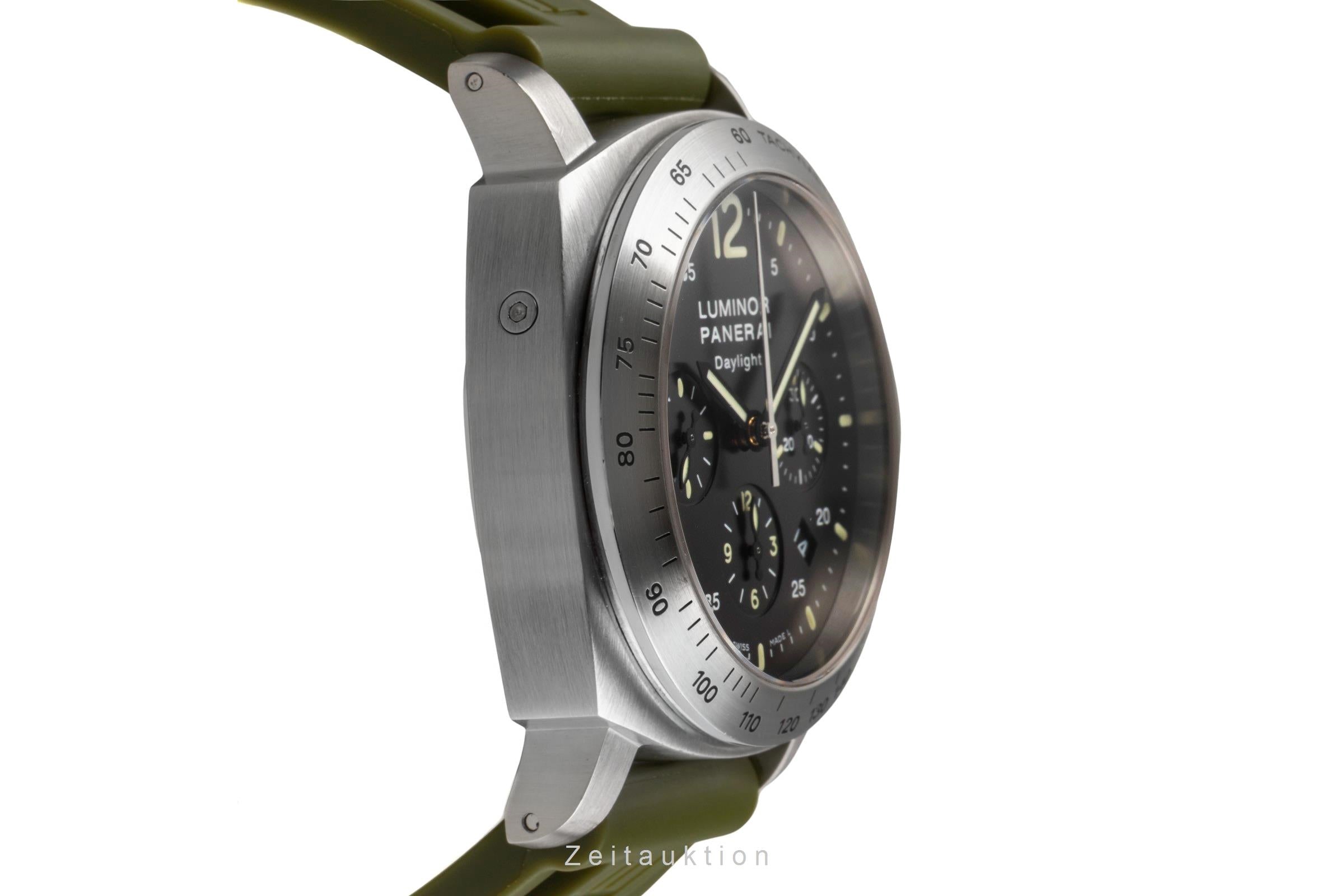 Panerai Luminor Chrono Daylight acciaio automatismo orologio da uomo PAM00250  [2503081]