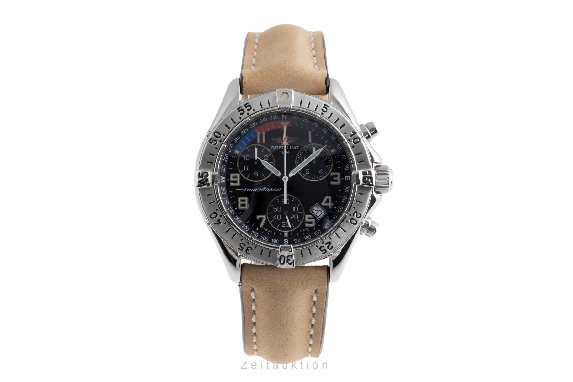 Breitling Transocean Chronograph Edelstahl Herrenuhr Ref. A53040.1  [2503083]