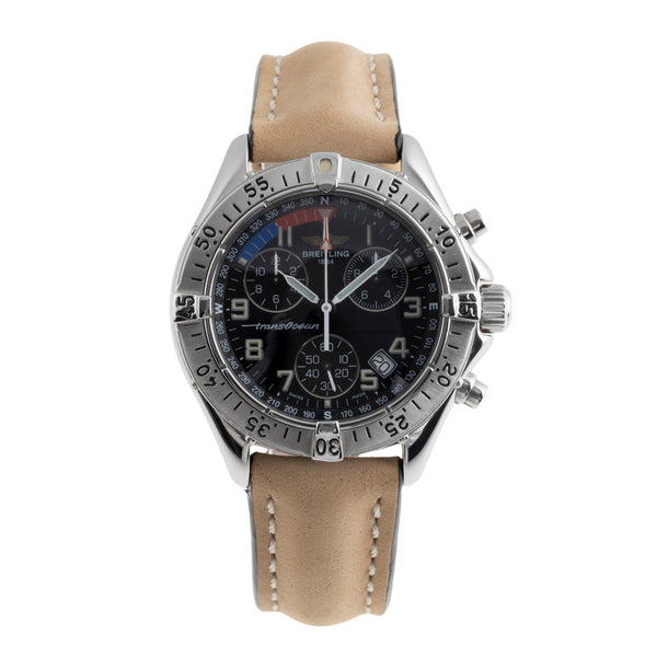 Breitling Transocean Chronograph Edelstahl Herrenuhr Ref. A53040.1  [2503083]