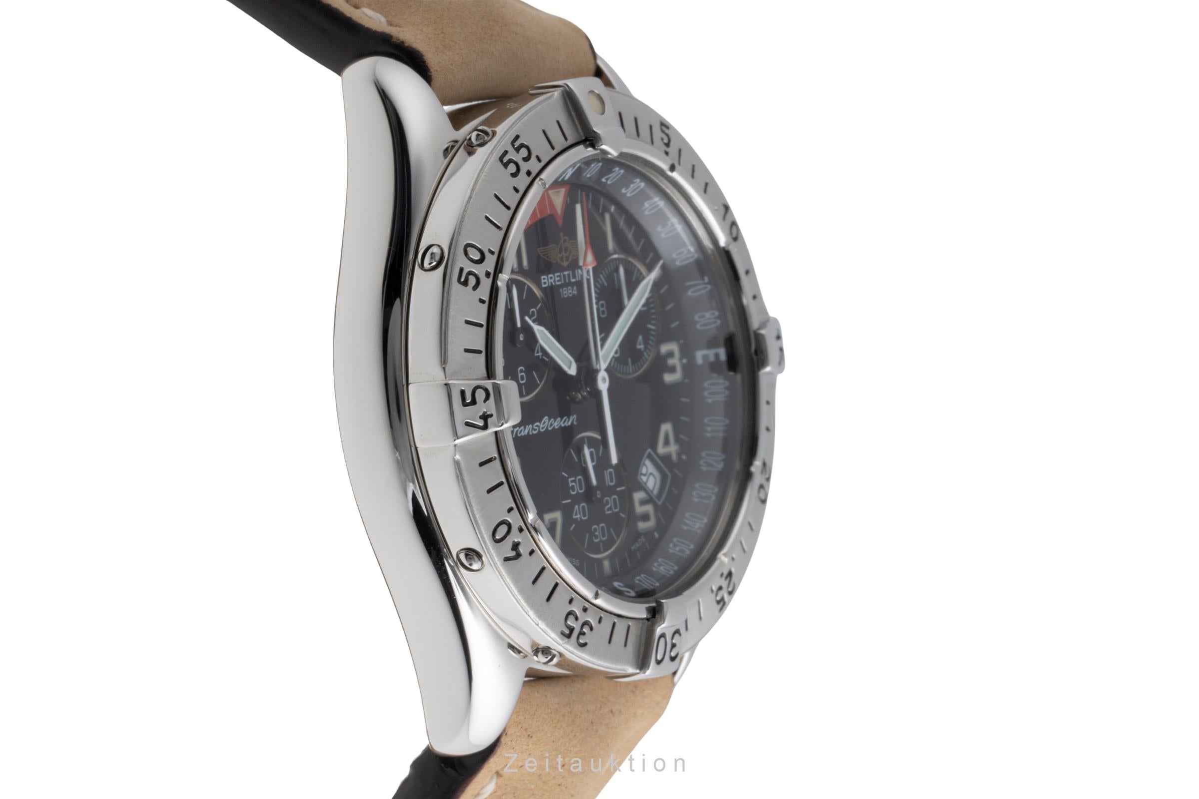 Breitling Transocean Chronograph Edelstahl Herrenuhr Ref. A53040.1  [2503083]