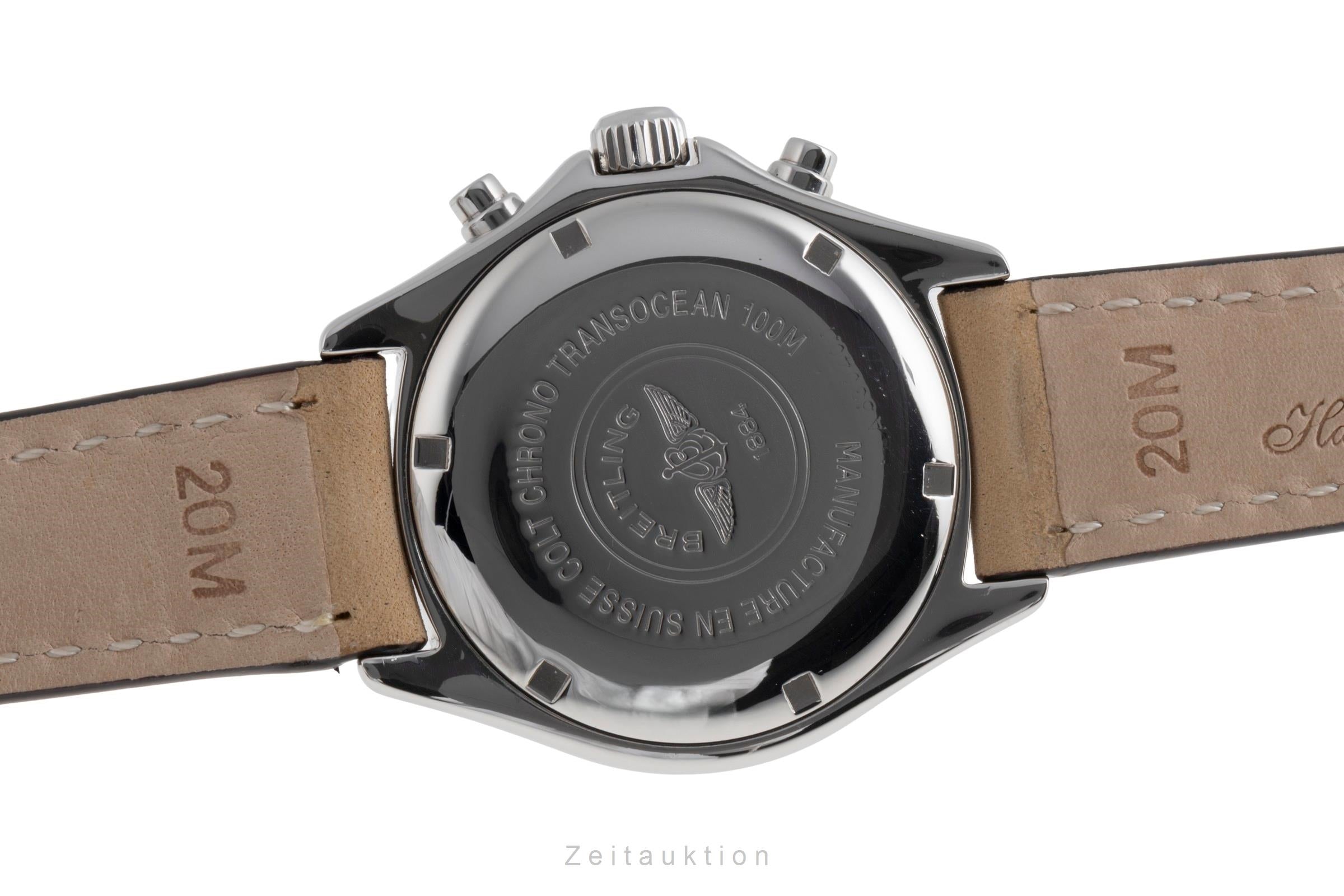 Breitling Transocean Chronograph Edelstahl Herrenuhr Ref. A53040.1  [2503083]