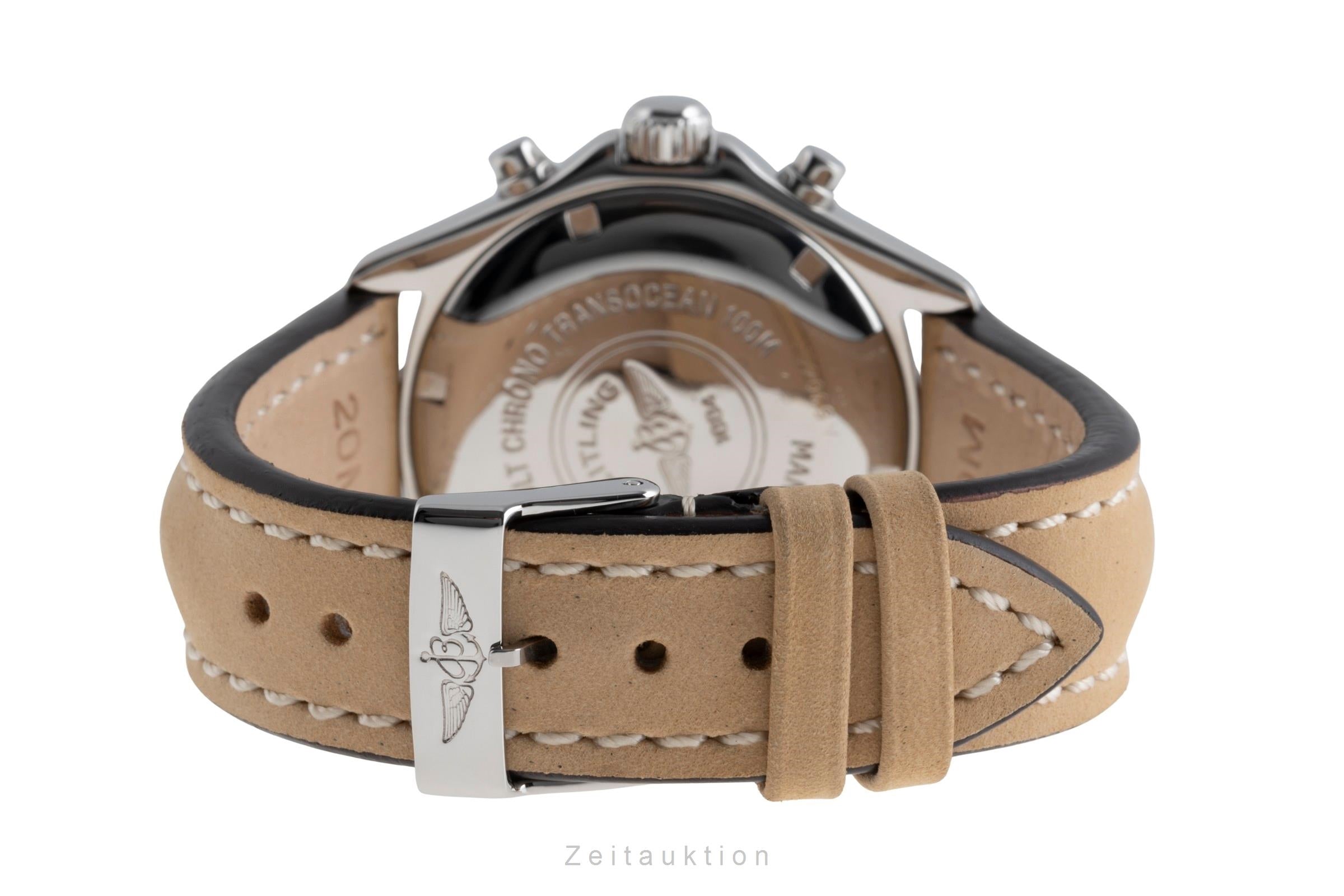 Breitling Transocean Chronograph Edelstahl Herrenuhr Ref. A53040.1  [2503083]