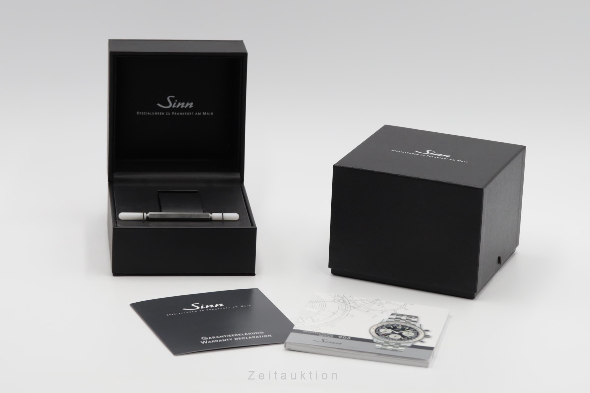 Sinn 903 St cronografo acciaio automatismo orologio da uomo 903 St II 903.090 LP: 3250EUR  [2503084]