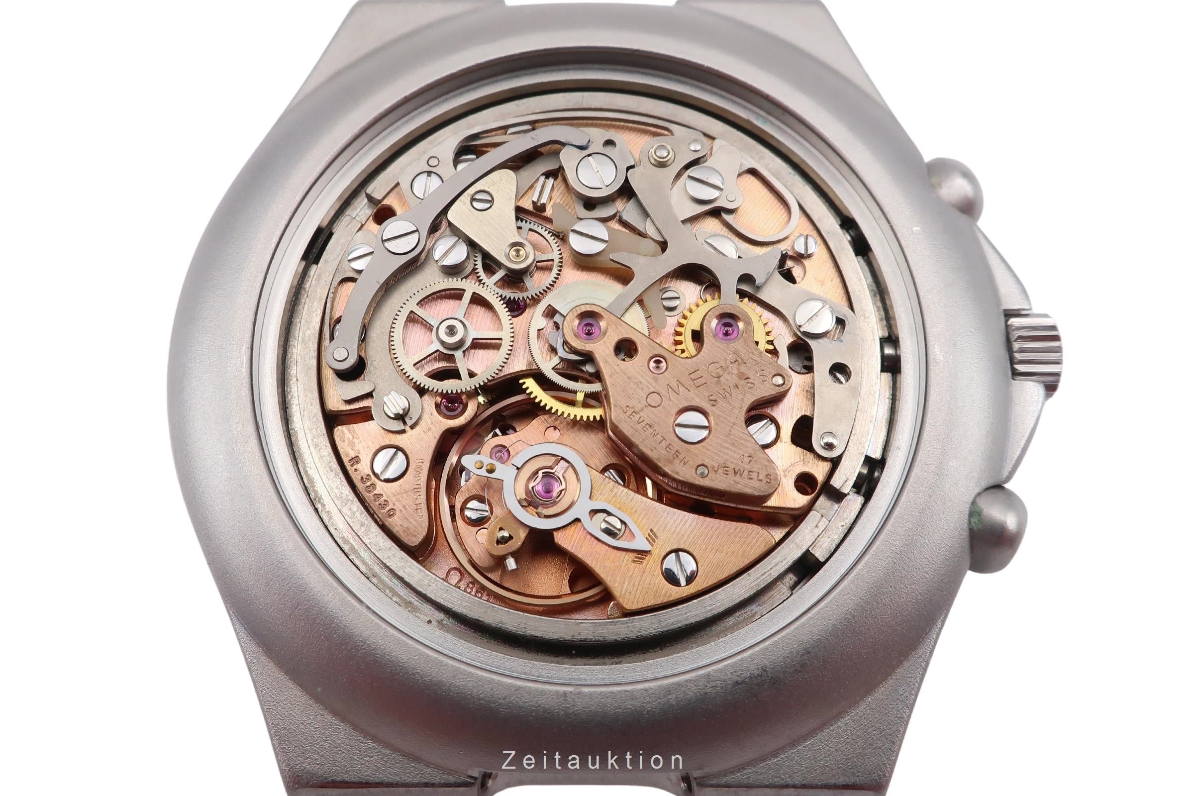 Omega Speedmaster chronograph steel manual winding men's watch 145.0040 /345.0803 Vintage  [2503085]