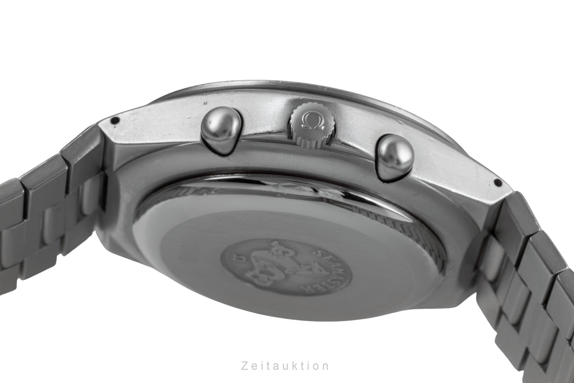 Omega Speedmaster Date chronographe acier automatique montre pour hommes 376.0806 Vintage  [2503086]