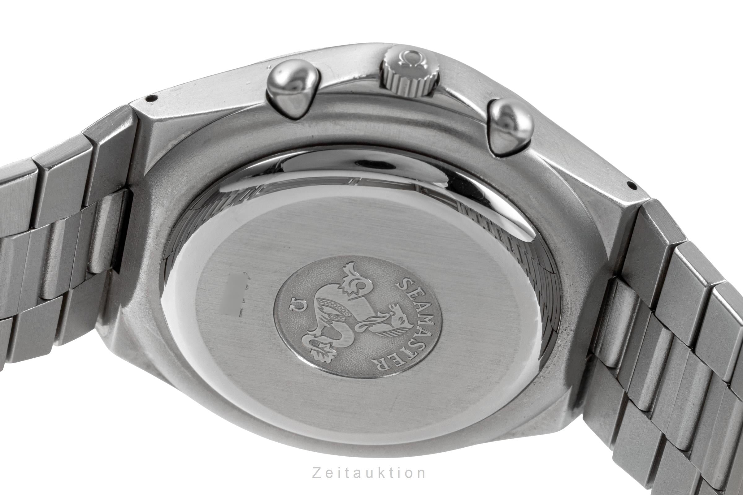 Omega Speedmaster Date chronographe acier automatique montre pour hommes 376.0806 Vintage  [2503086]