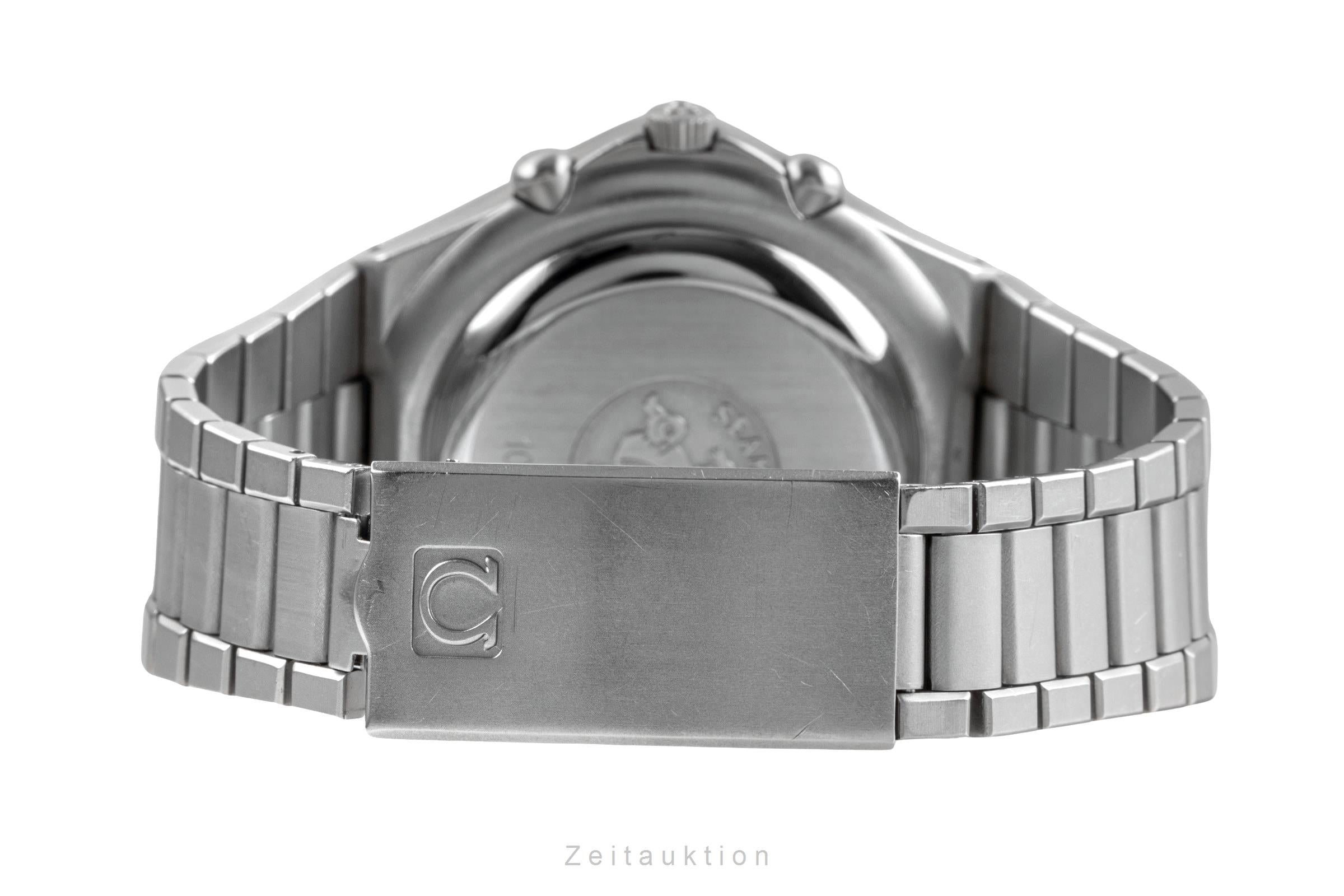 Omega Speedmaster Date chronographe acier automatique montre pour hommes 376.0806 Vintage  [2503086]