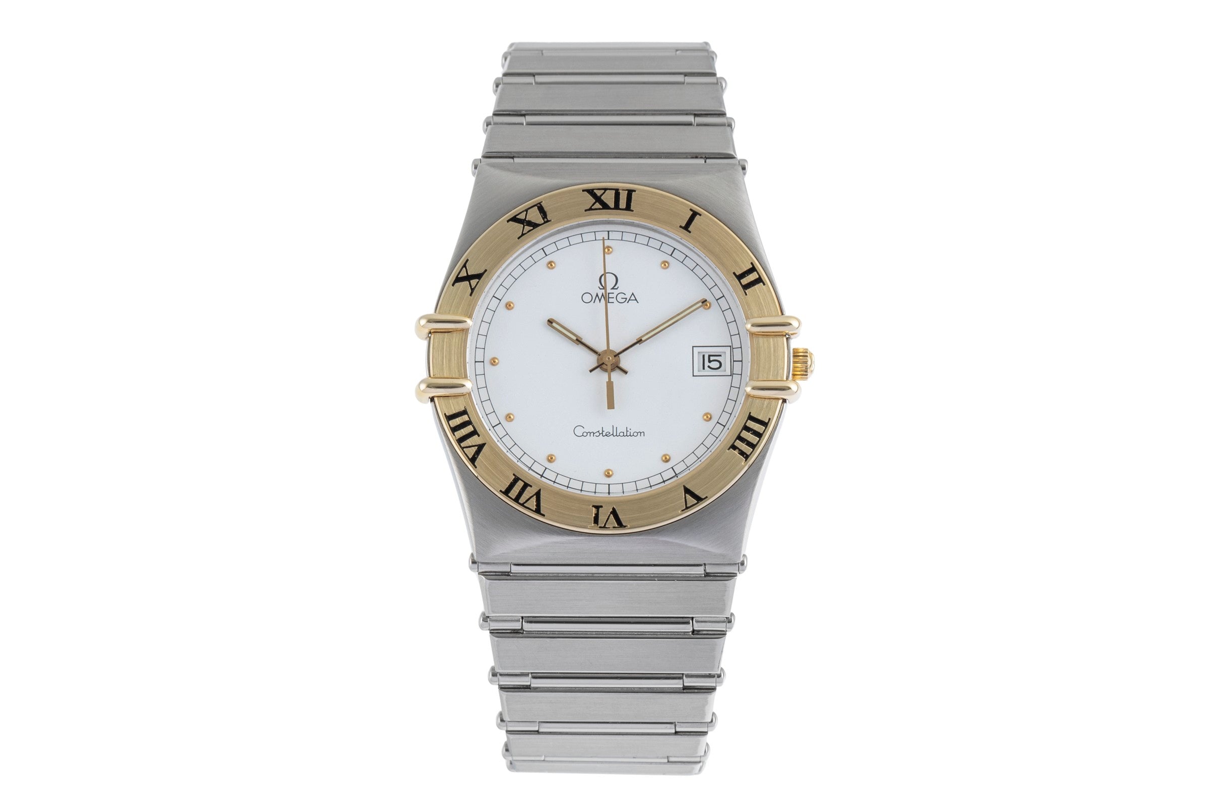 OMEGA Constellation 水色 時計　ジャンク コンステレーション コーアクシャル マスター クロノメーター