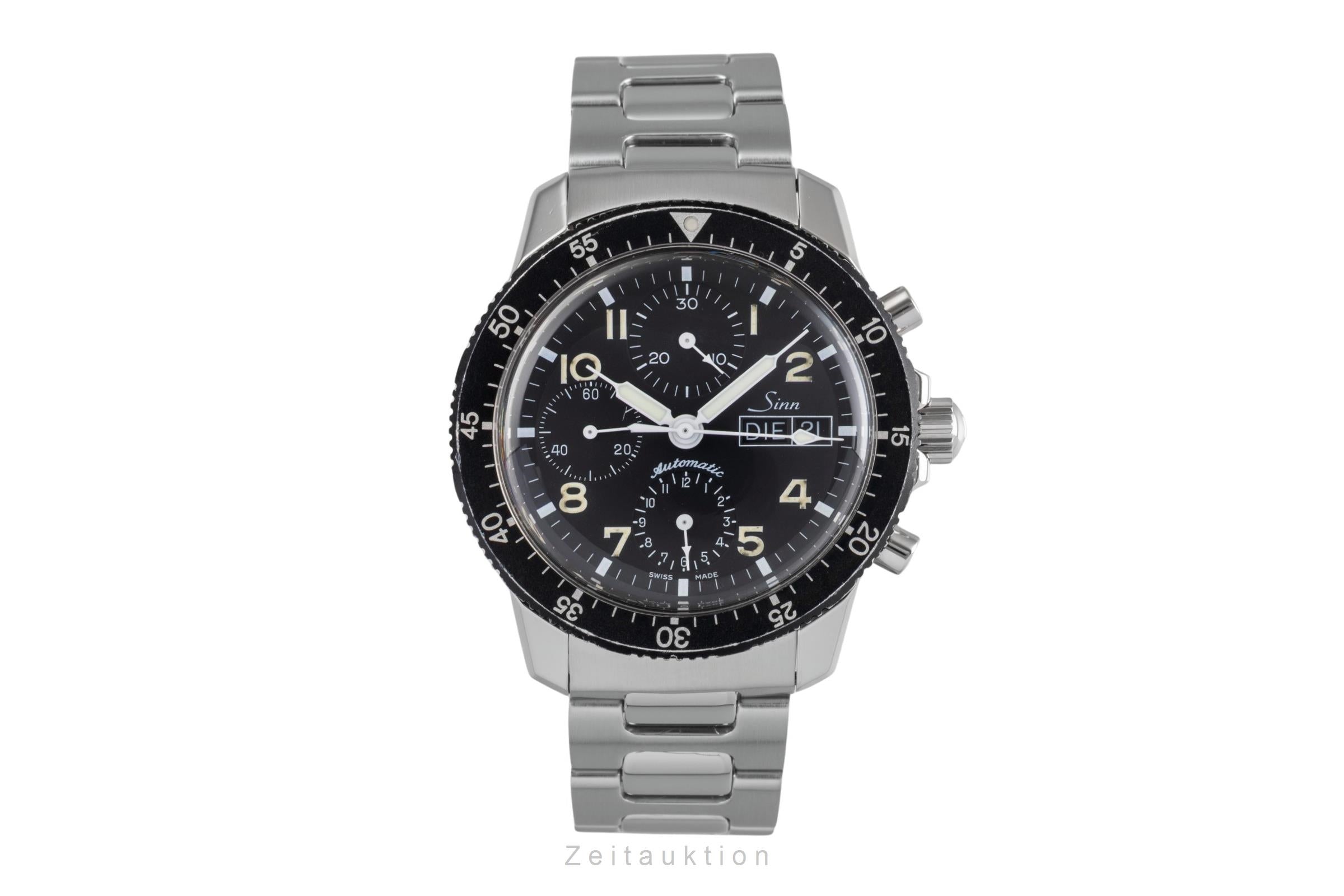 Sinn 103 chronograph steel automatic men's watch 103 St LP: 2900EUR  [2503089]