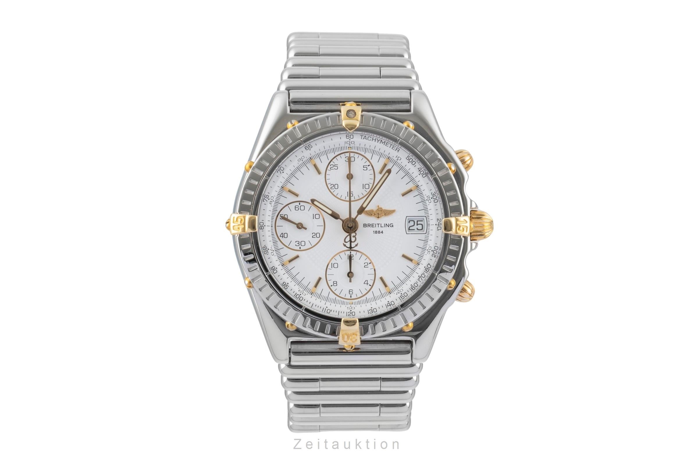 Breitling Chronomat chronographe acier / or  automatique montre pour hommes B13050.1  [2503095]