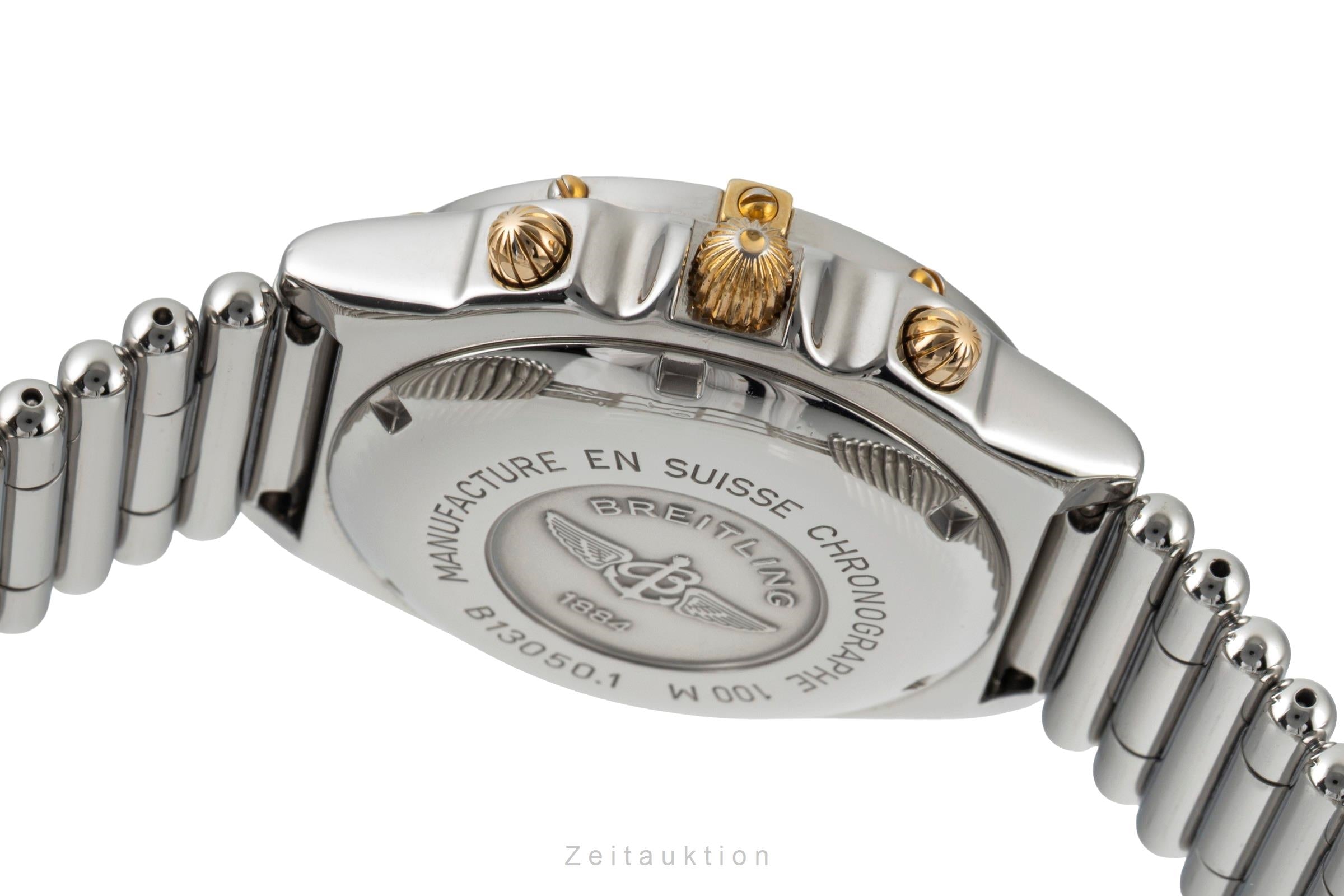 Breitling Chronomat chronographe acier / or  automatique montre pour hommes B13050.1  [2503095]