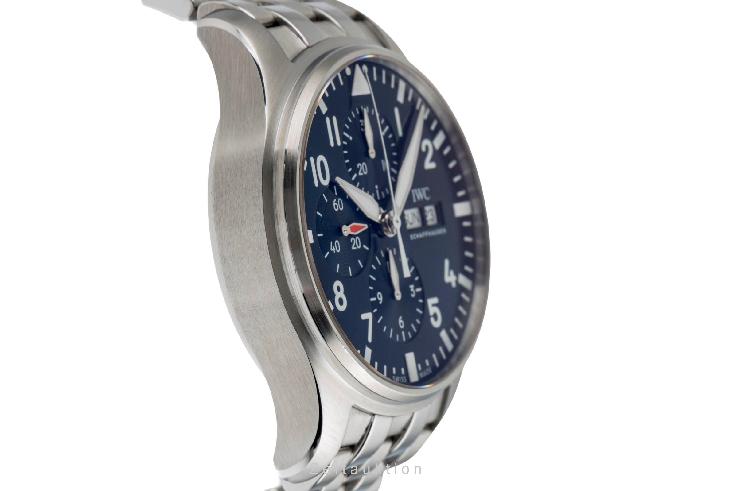 IWC Fliegerchronograph cronografo acciaio automatismo orologio da uomo IW377717 LP: 8800EUR  [2503099]