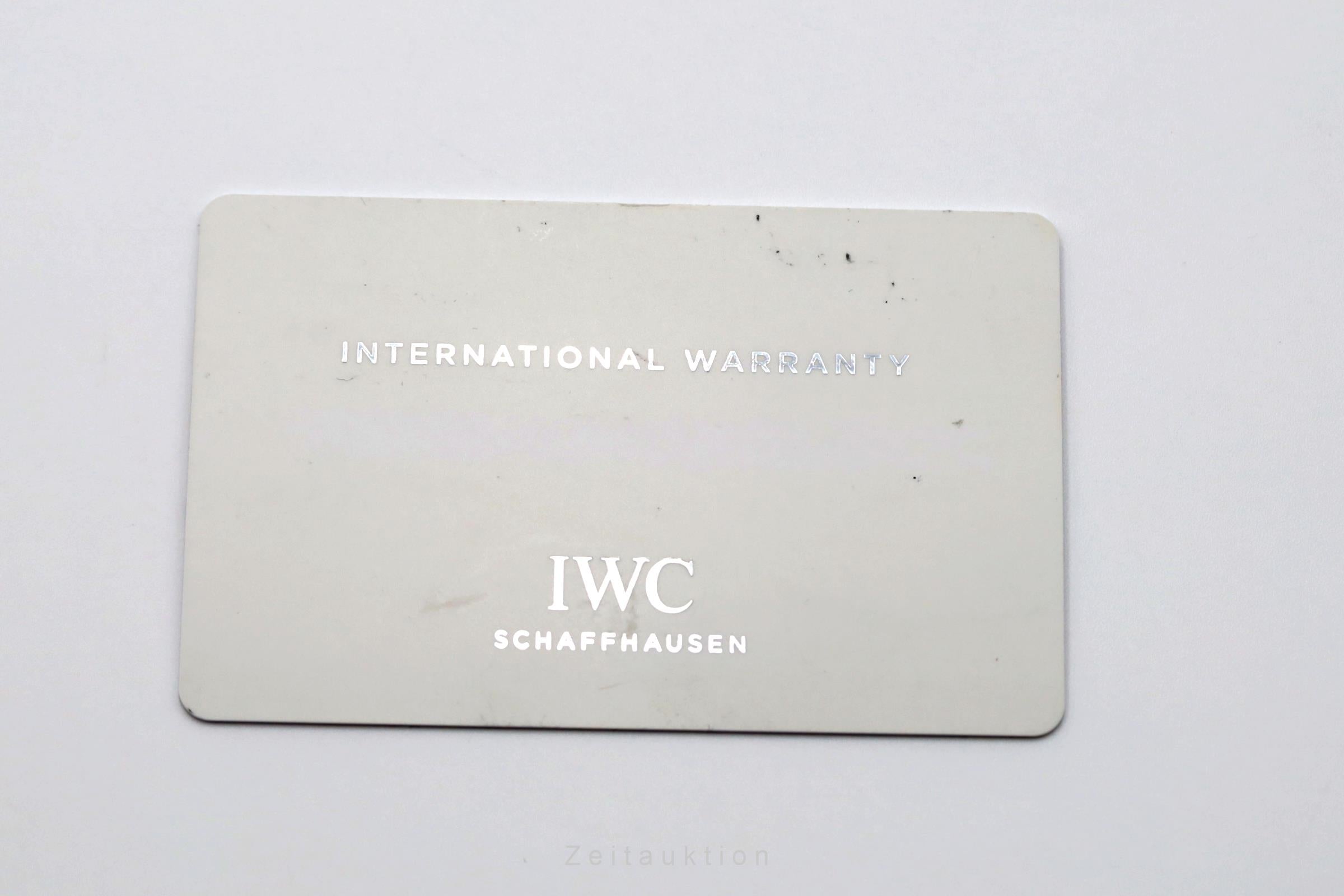 IWC Fliegerchronograph cronografo acciaio automatismo orologio da uomo IW377717 LP: 8800EUR  [2503099]
