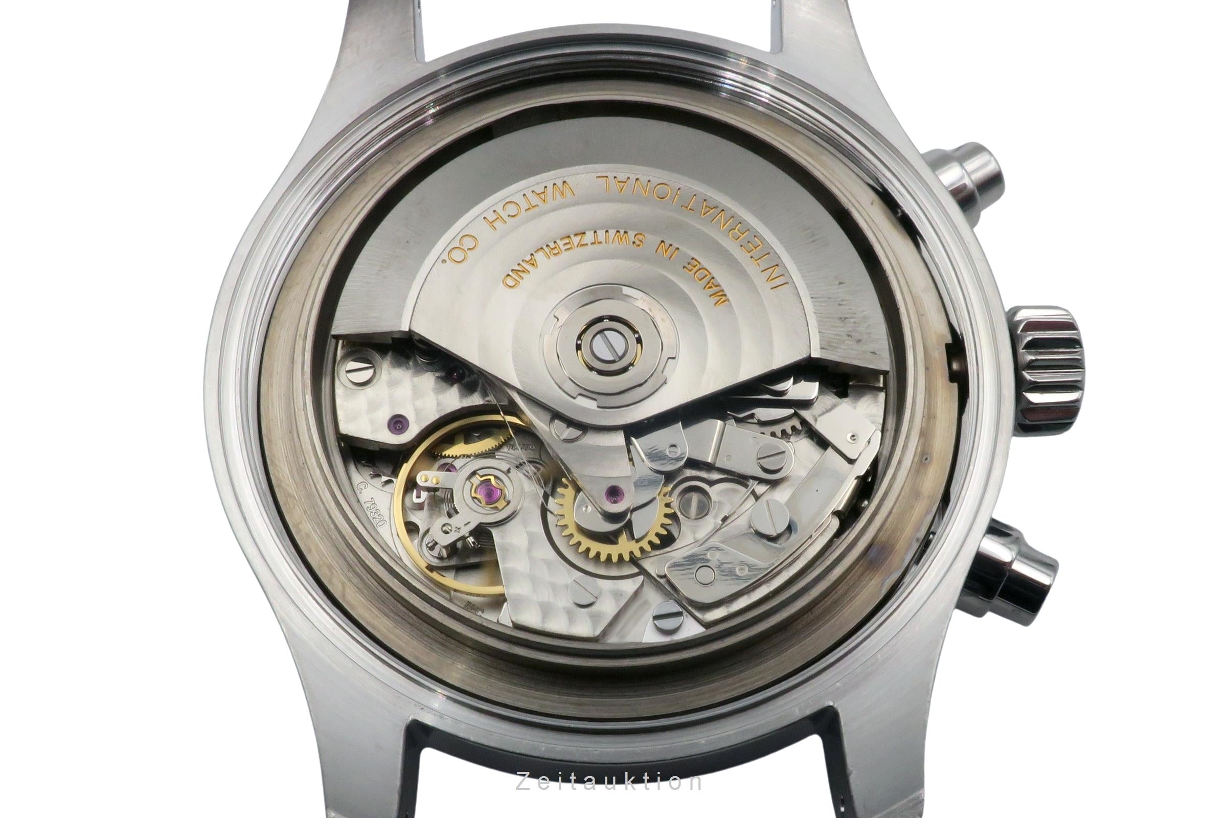 IWC Fliegerchronograph cronografo acciaio automatismo orologio da uomo IW377717 LP: 8800EUR  [2503099]
