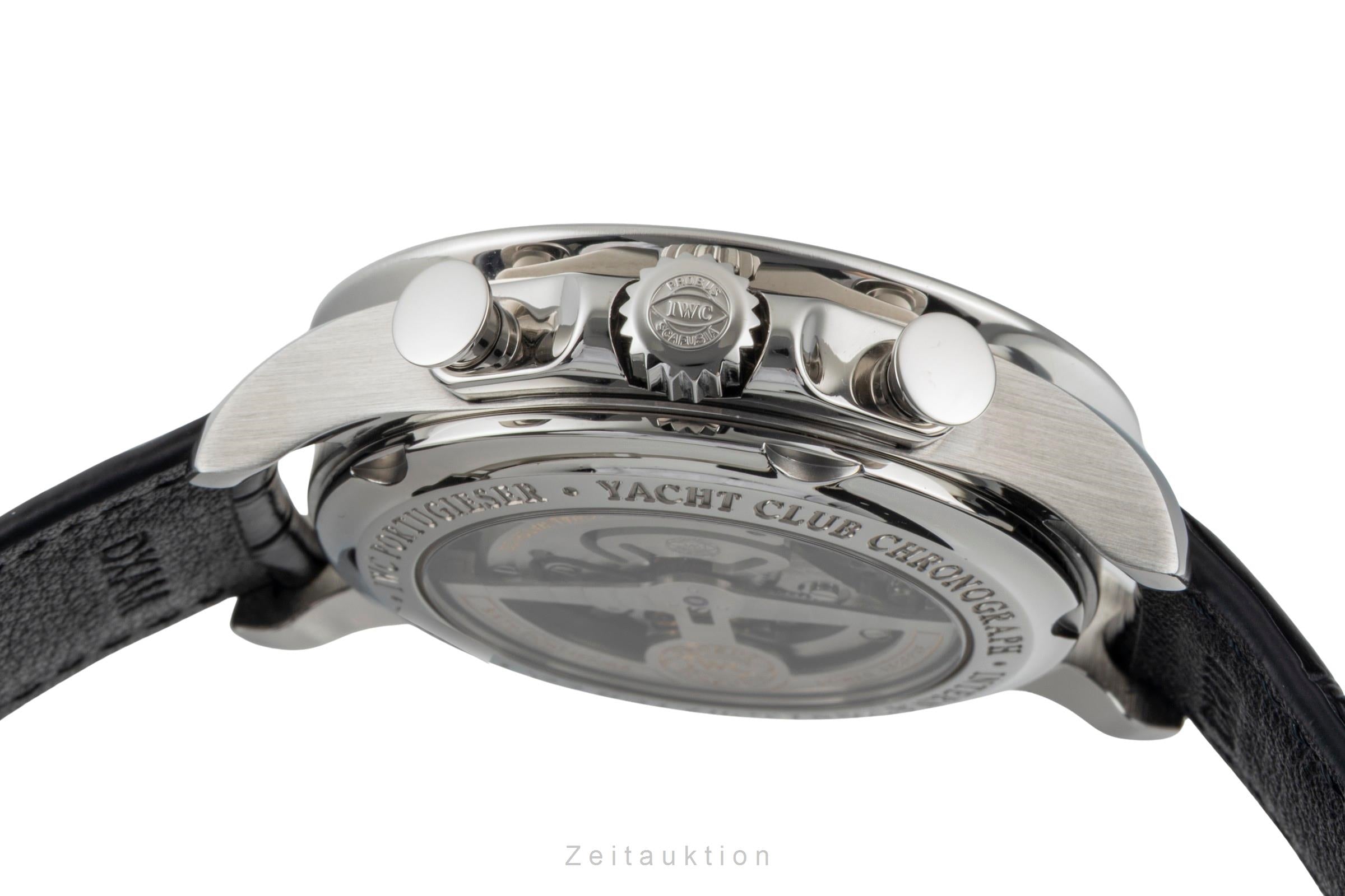 IWC Yachtclub chronographe acier automatique montre pour hommes IW390206 LP: 12900EUR  [2503102]