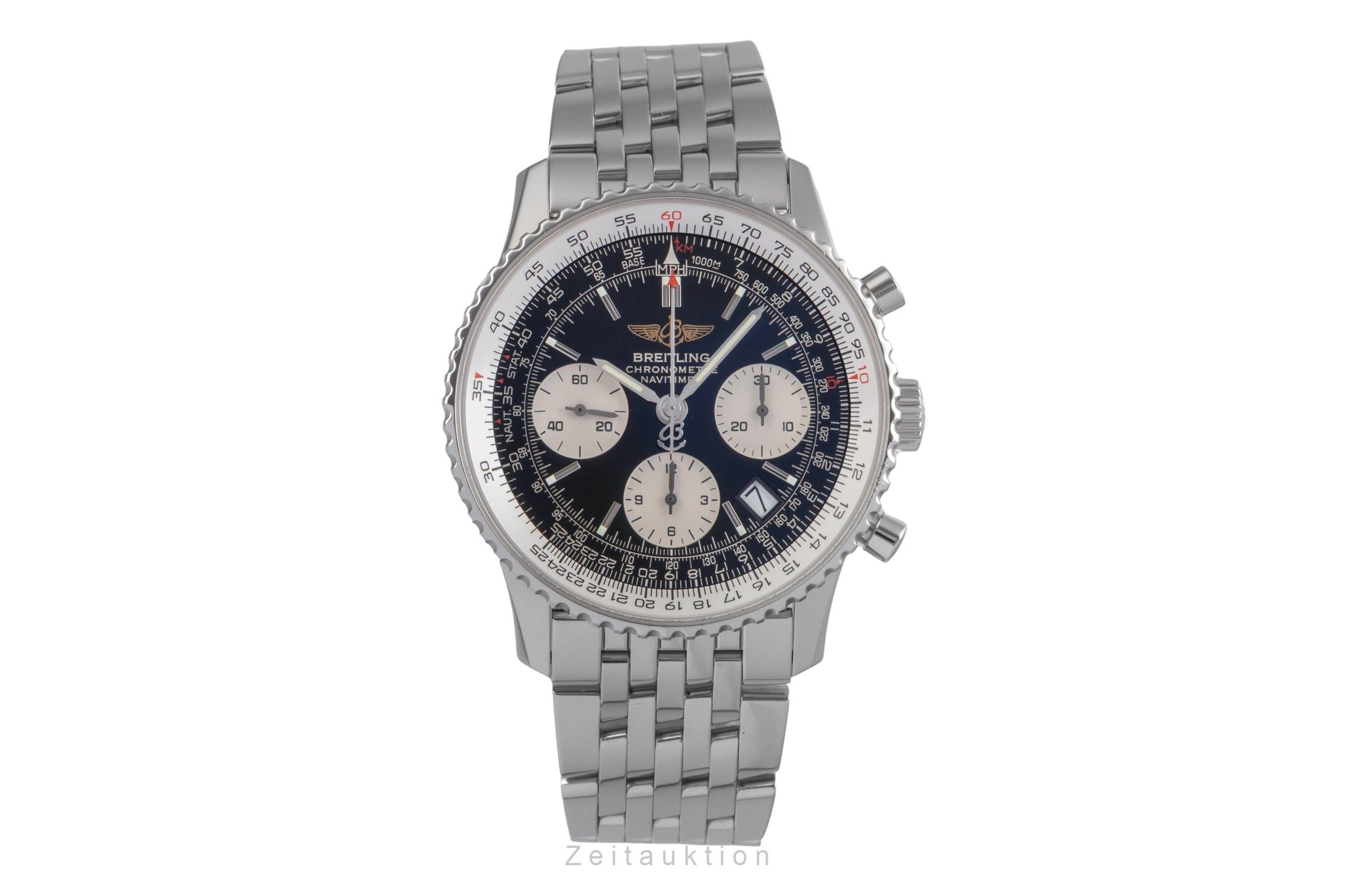 Breitling Navitimer chronograph steel automatic men's watch A23322   A232B35NP  [2503103]