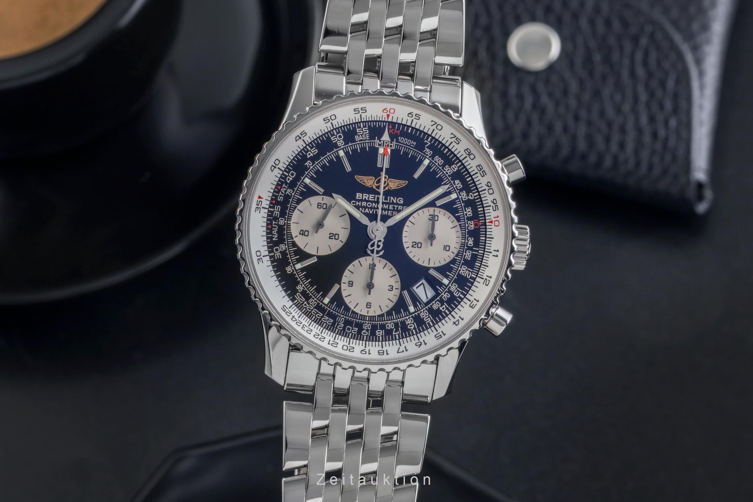 Breitling Navitimer chronograph steel automatic men's watch A23322   A232B35NP  [2503103]