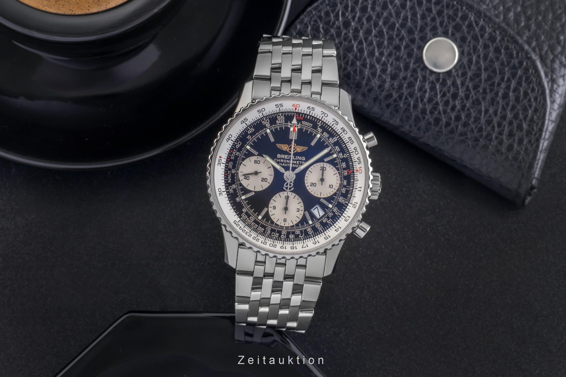 Breitling Navitimer chronograph steel automatic men's watch A23322   A232B35NP  [2503103]