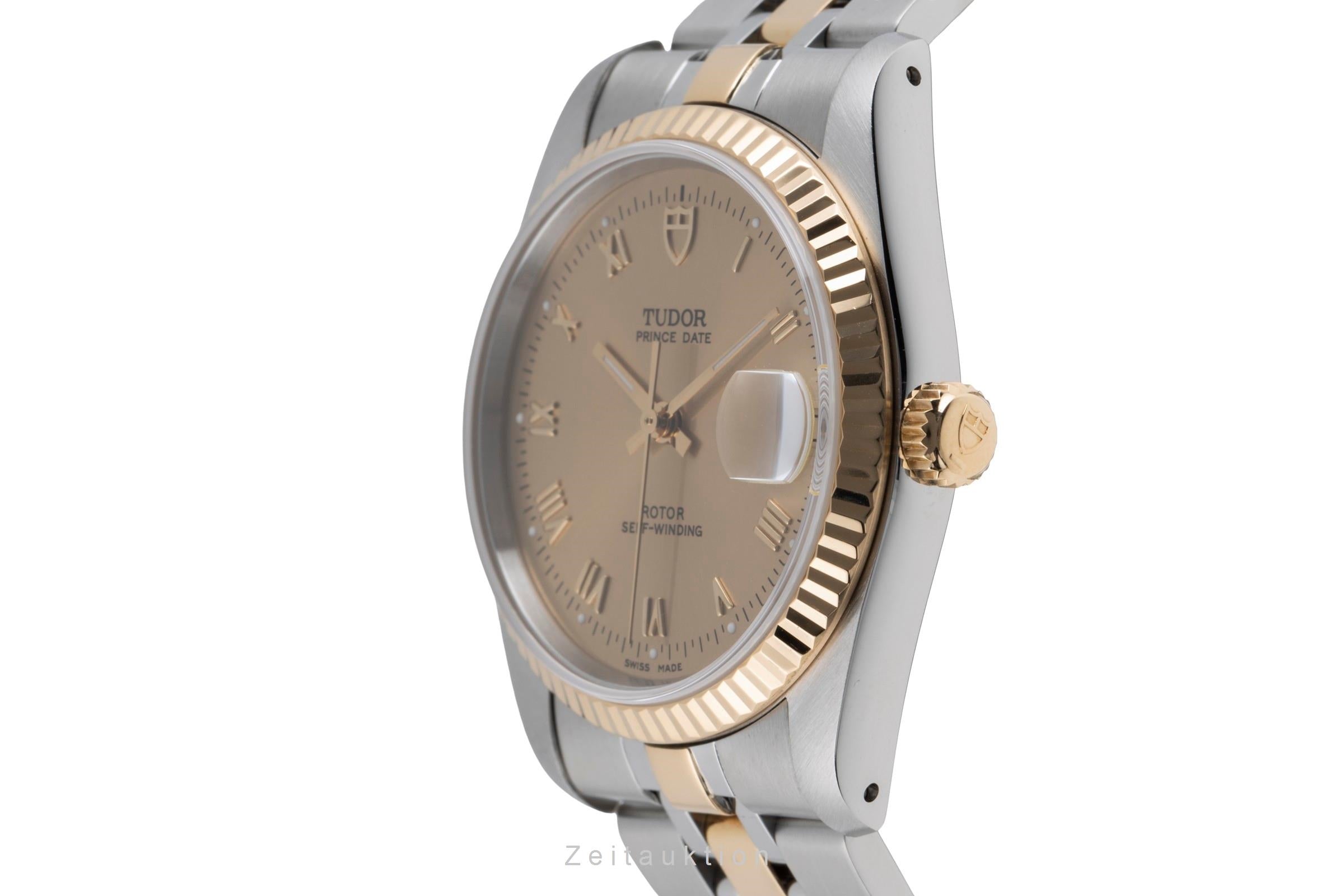 Tudor Prince Date acier / or  automatique montre pour hommes 74033  [2503109]