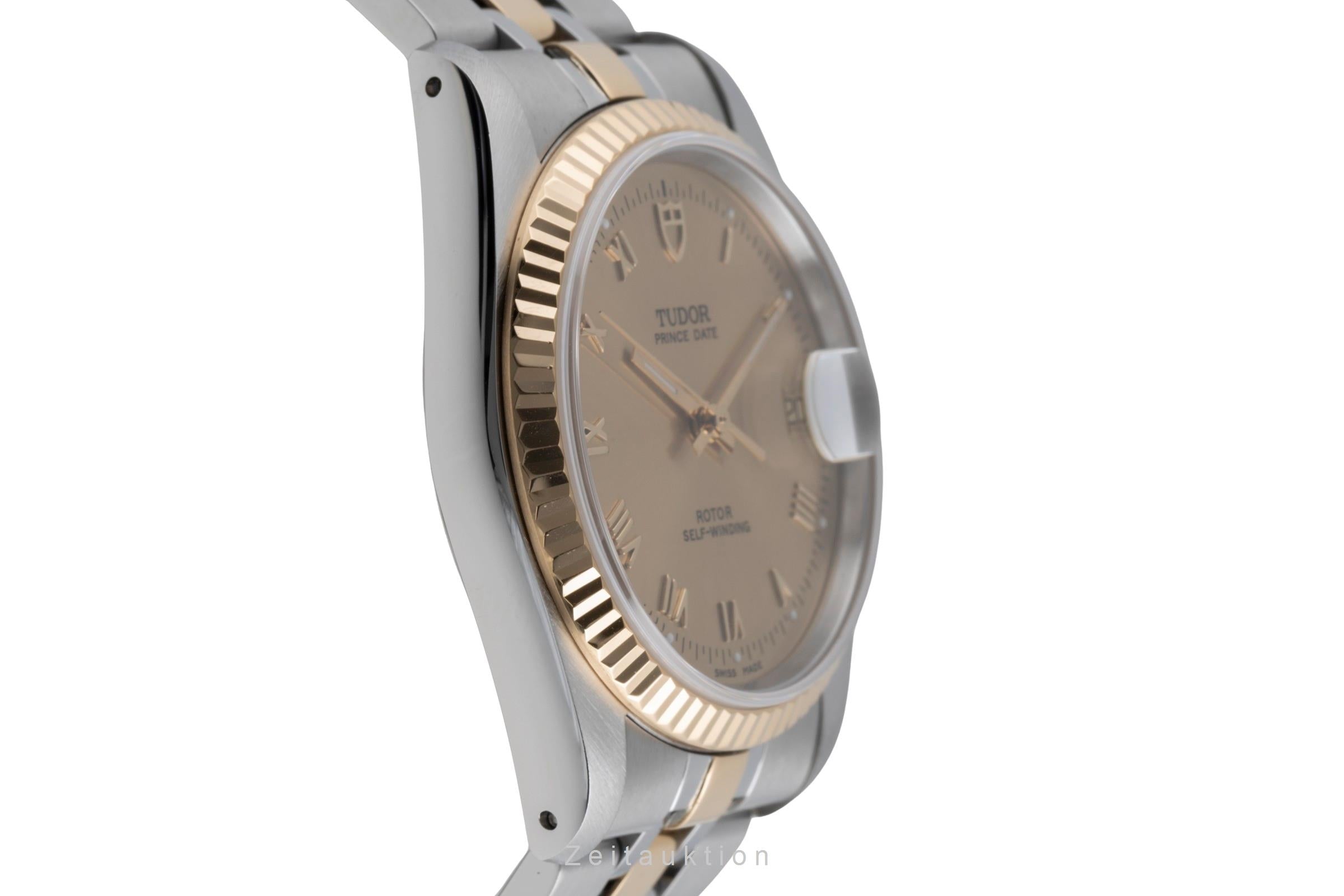 Tudor Prince Date acier / or  automatique montre pour hommes 74033  [2503109]