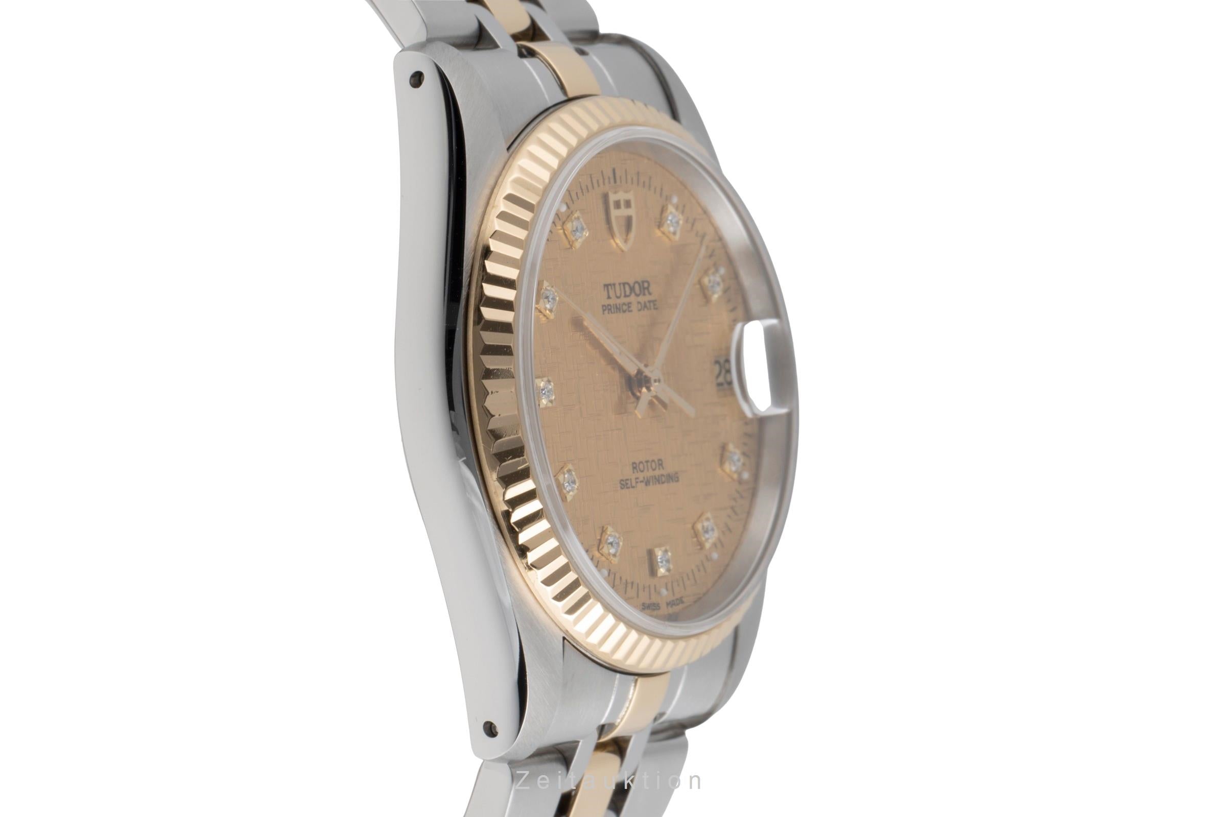 Tudor Prince Date acier / or  automatique montre pour hommes 74033  [2503111]