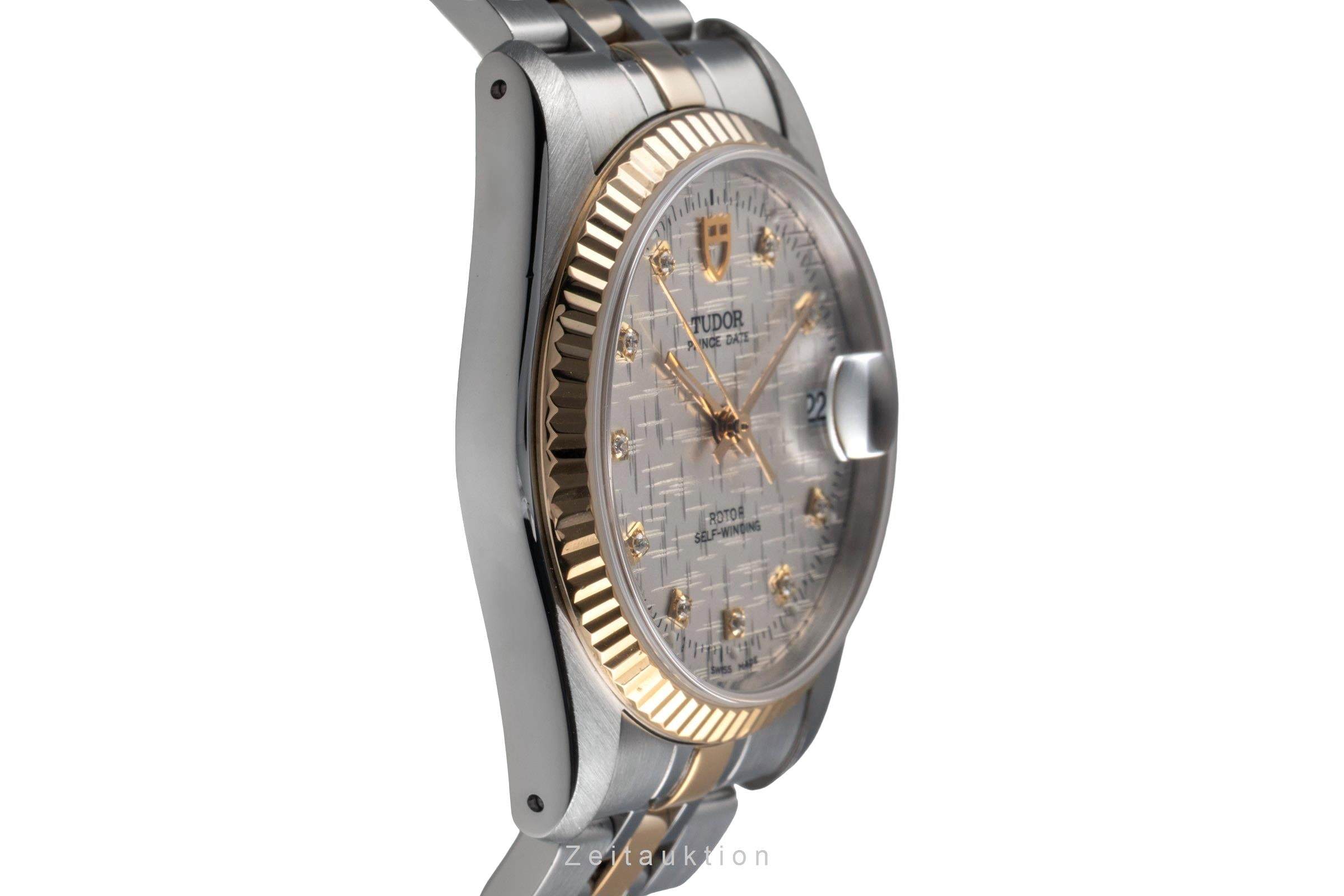 Tudor Prince Date acier / or  automatique montre pour hommes 74033  [2503112]