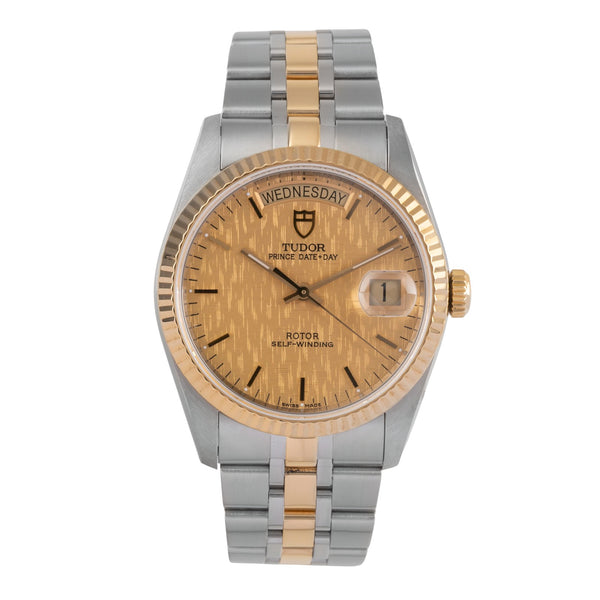 Tudor Date-Day acier / or  automatique montre pour hommes 76213  [2503113]