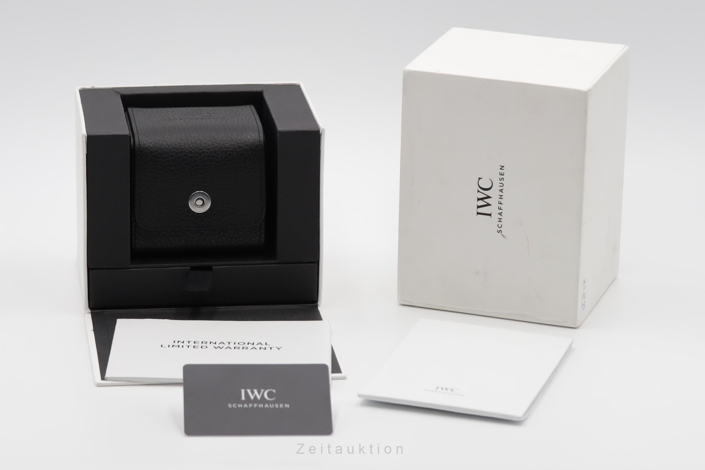 IWC Portugieser chronograph steel automatic men's watch IW371606 LP: 9100EUR  [2503114]