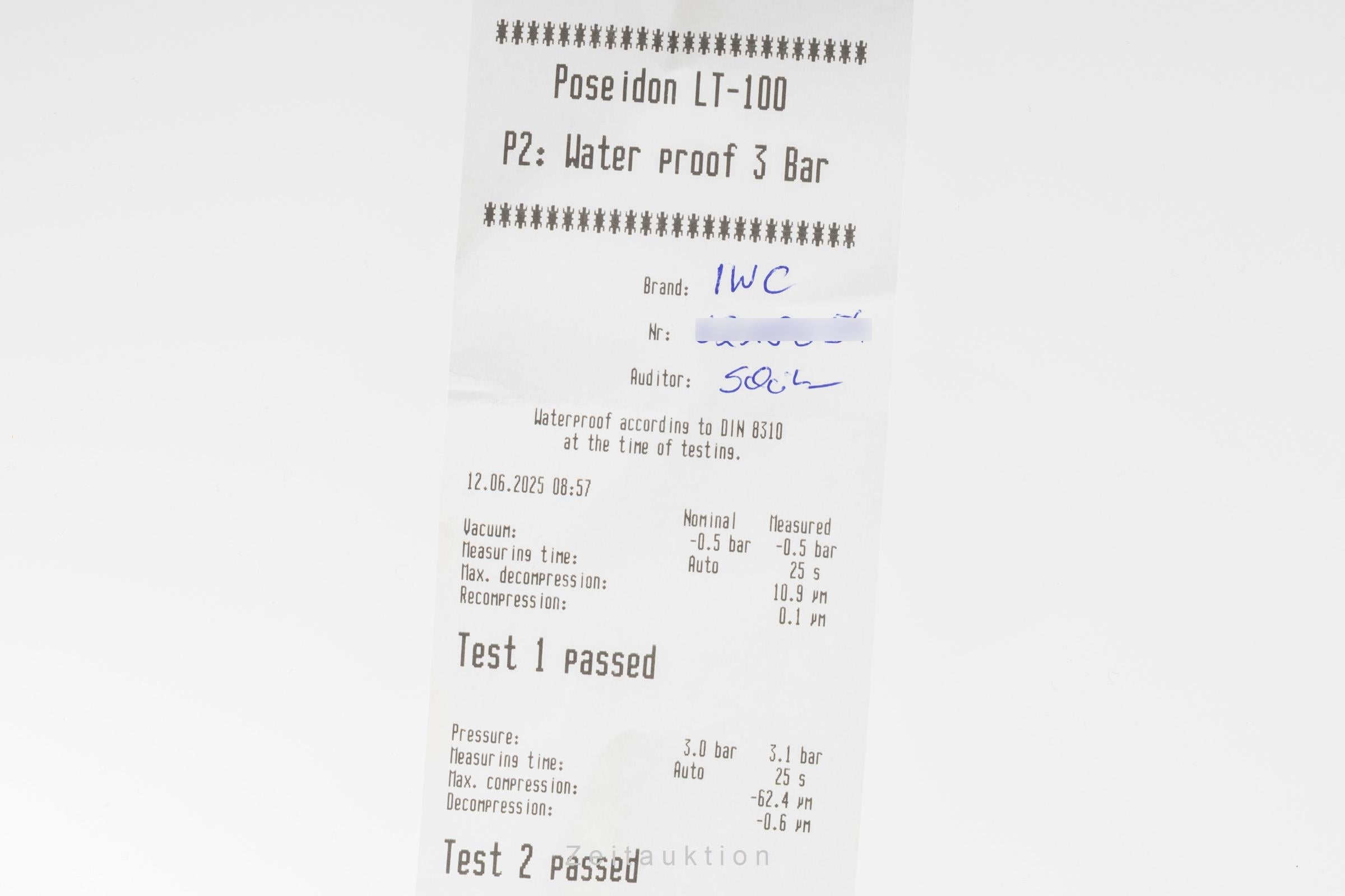 IWC Portugieser chronograph steel automatic men's watch IW371606 LP: 9100EUR  [2503114]