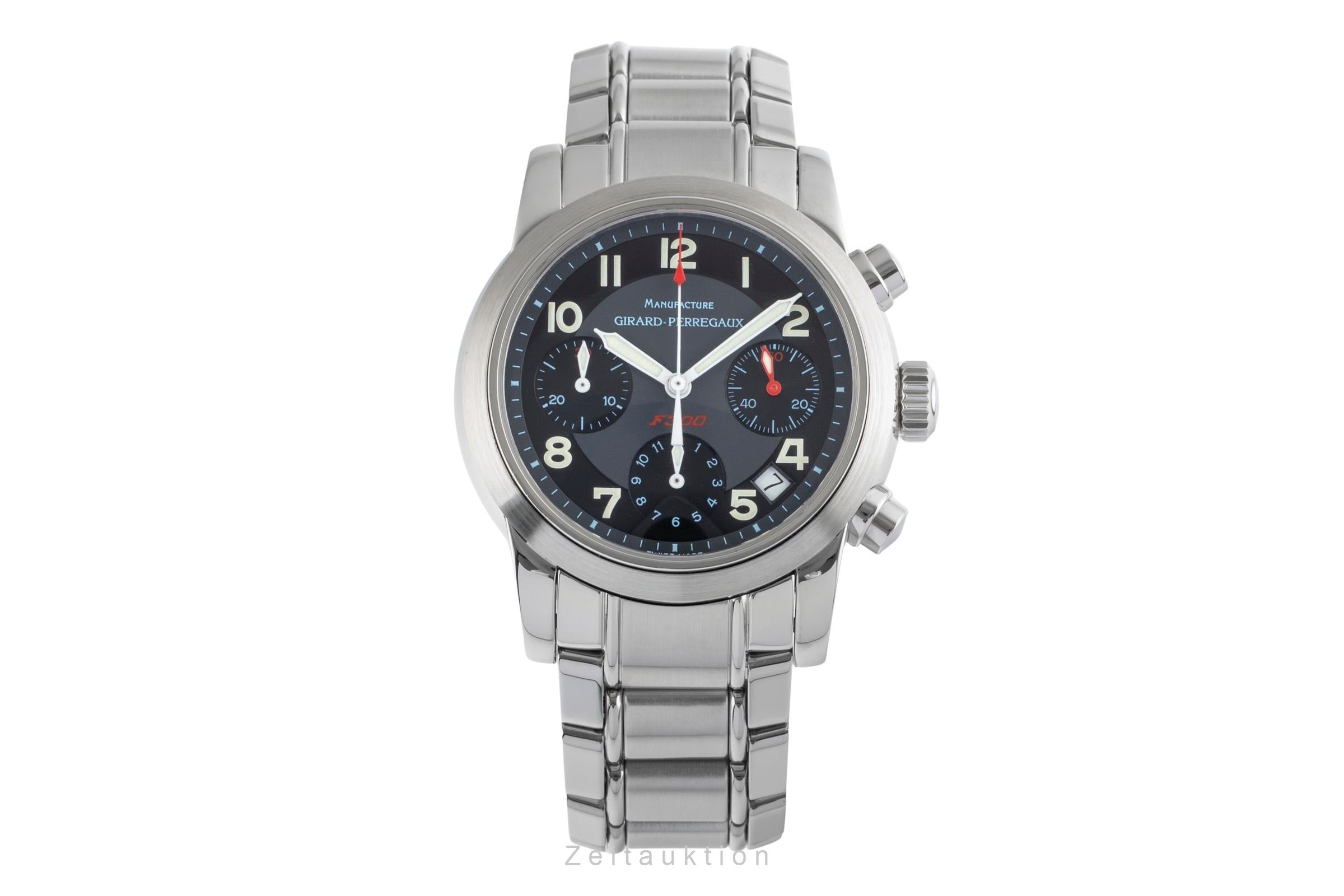 Girard-Perregaux for Ferrari 置時計 Girard Perregaux Ferrari chronograph steel automatic Kal. 2280 Ref