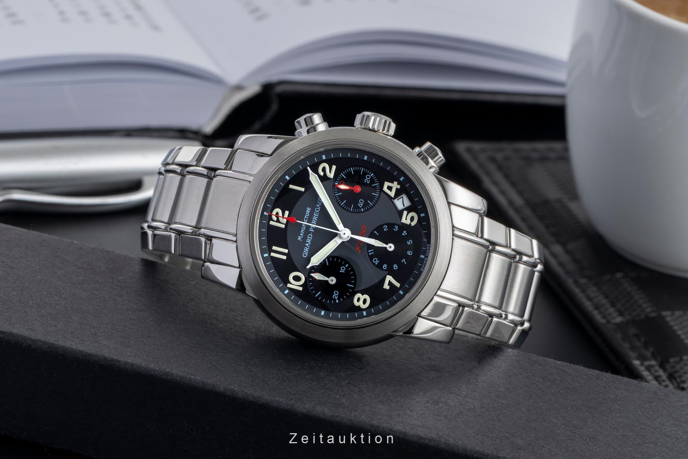 Girard Perregaux Ferrari chronograph steel automatic men's watch 8020  [2503116]