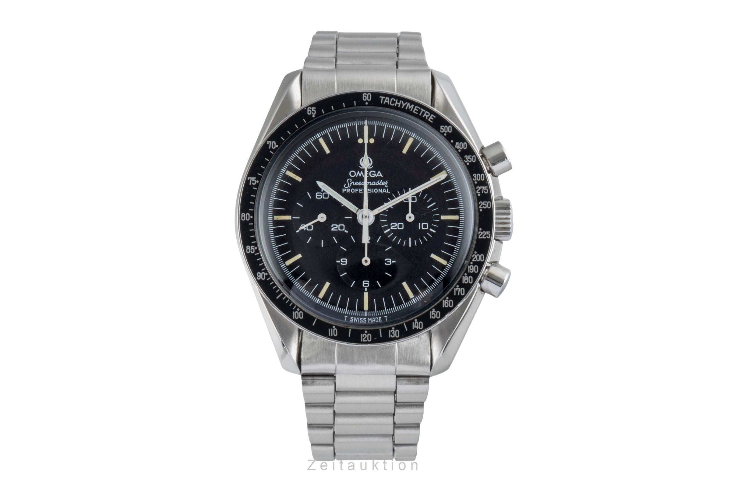 Omega Speedmaster Moonwatch chronographe acier à remontage manuel montre pour hommes 145.0022 Vintage  [2503118]