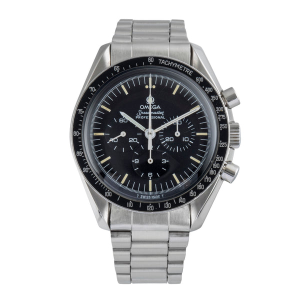 Omega Speedmaster Moonwatch chronographe acier à remontage manuel montre pour hommes 145.0022 Vintage  [2503118]