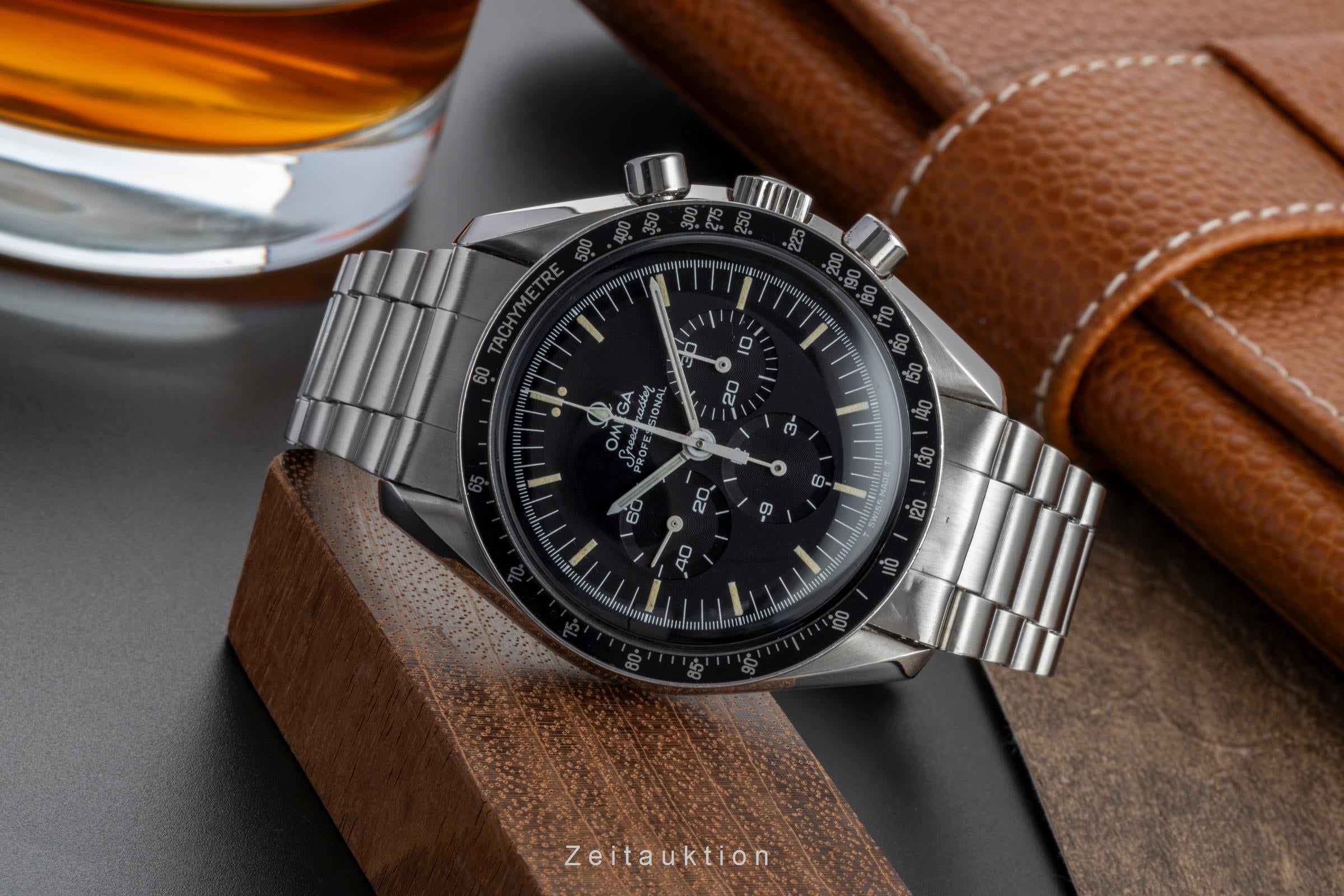 Omega Speedmaster Moonwatch chronographe acier à remontage manuel montre pour hommes 145.0022 Vintage  [2503118]