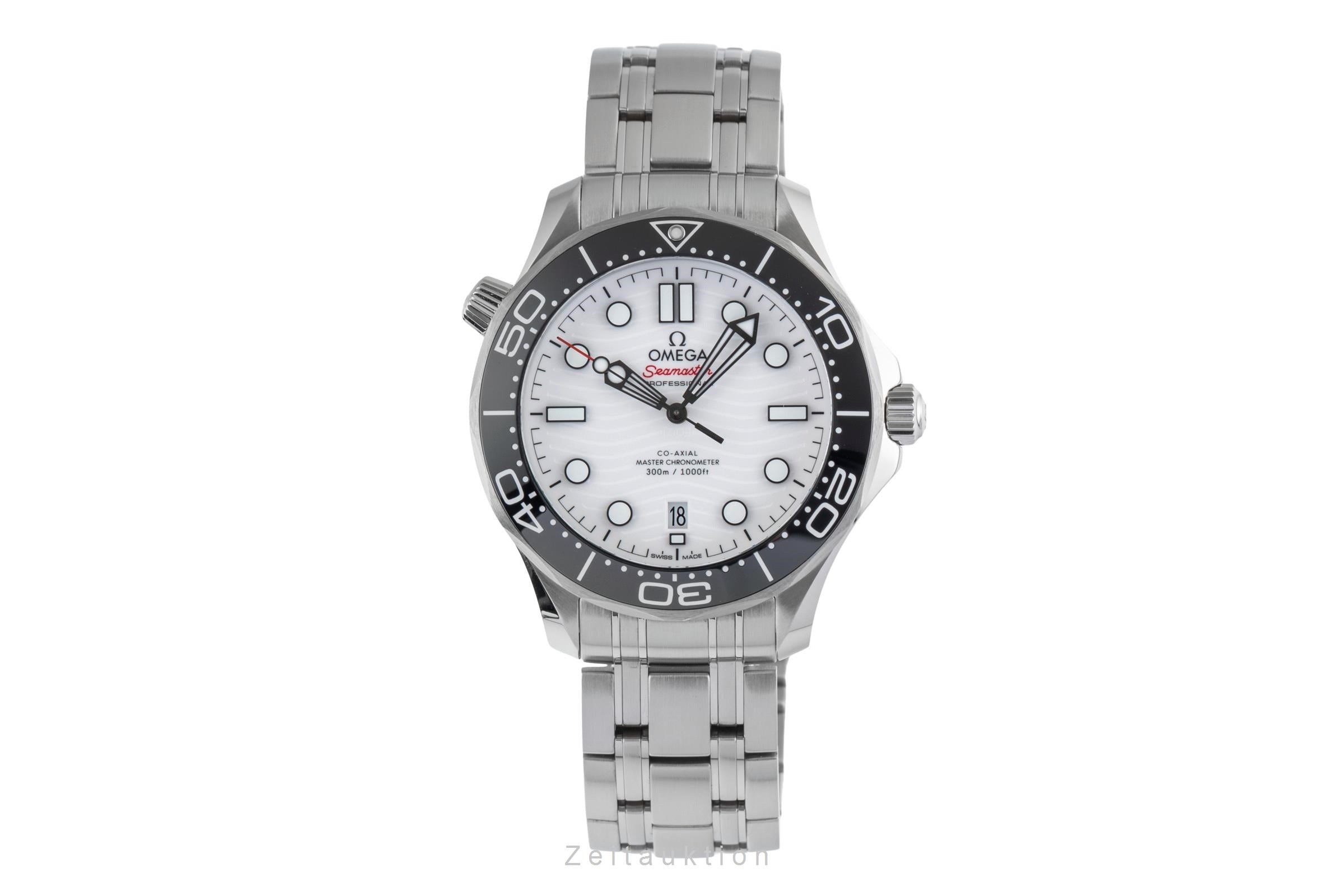 Omega Seamaster steel automatic men's watch 210.30.42.20.04.001 LP: 6500EUR  [2503119]