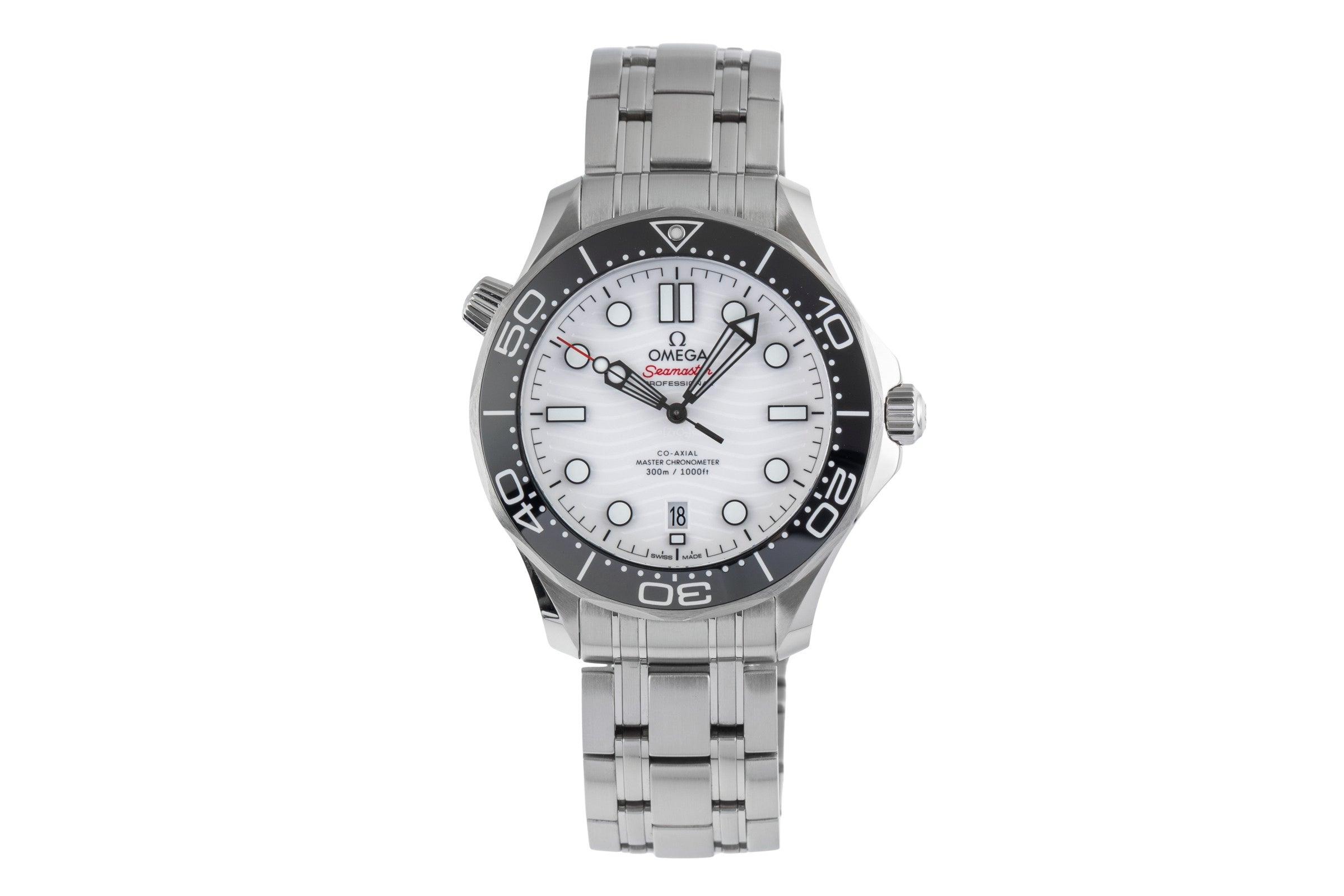 Omega Seamaster steel automatic men's watch 210.30.42.20.04.001 LP: 6500EUR  [2503119]