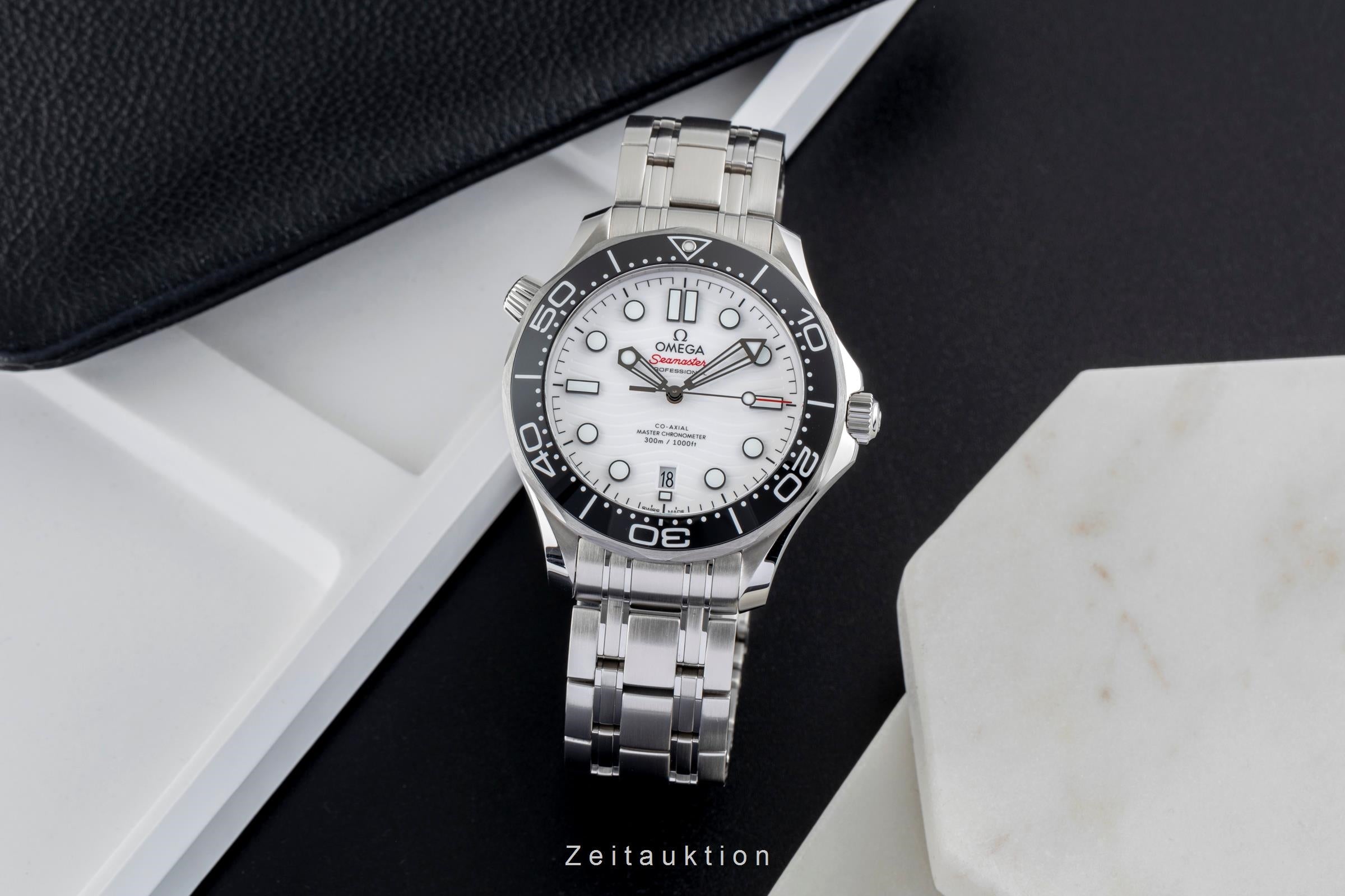 Omega Seamaster steel automatic men's watch 210.30.42.20.04.001 LP: 6500EUR  [2503119]