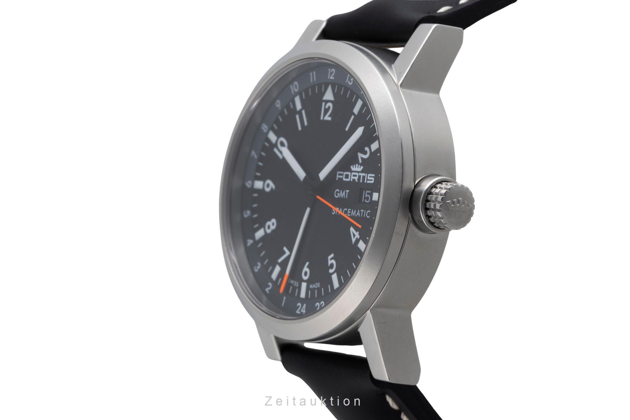 Fortis Spacematic Pilot GMT Automatik Edelstahl Herrenuhr Ref. 624.22.148.1  [2503121]