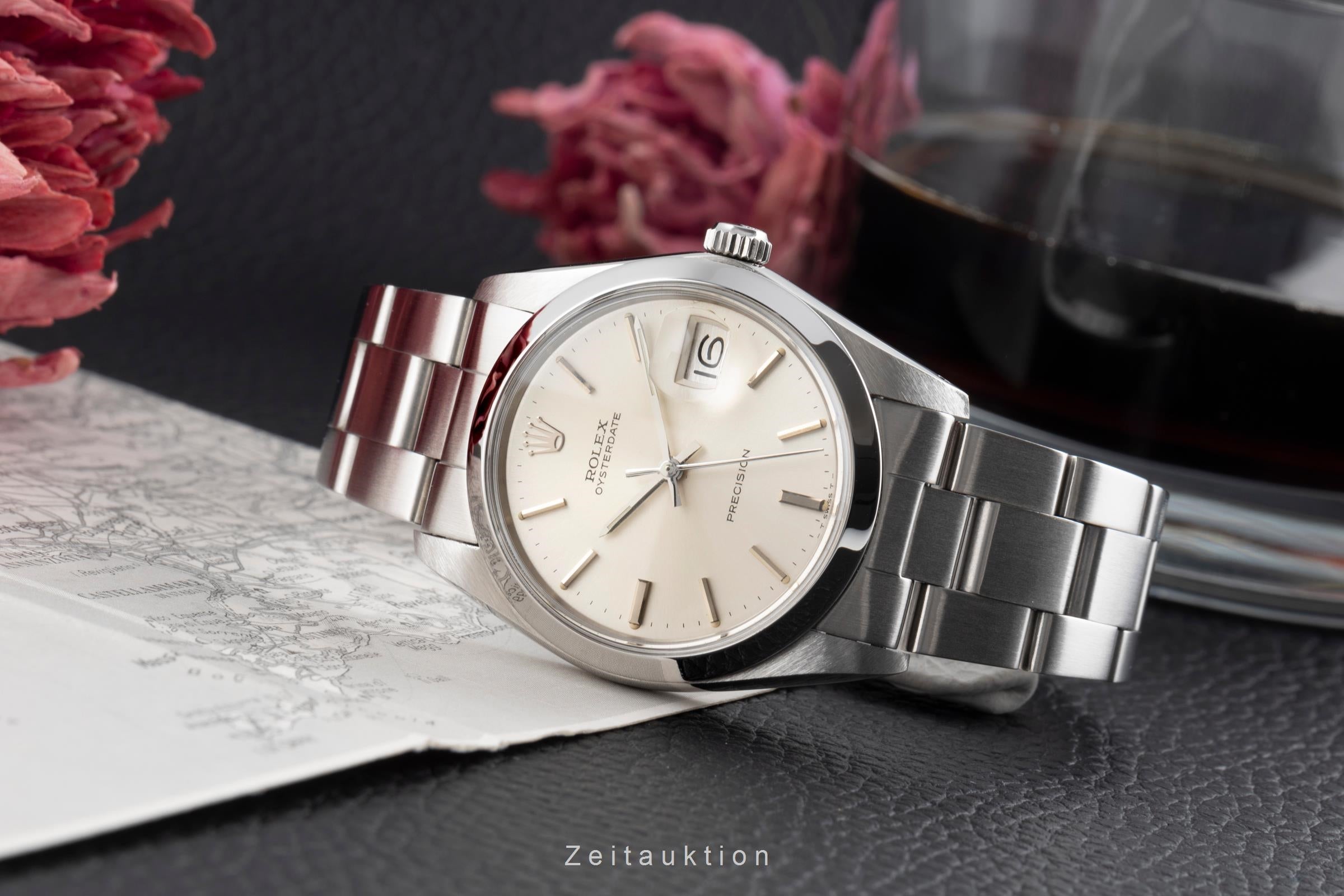 Rolex Oysterdate acciaio carica manuale orologio da uomo 6694 Vintage  [2503122]