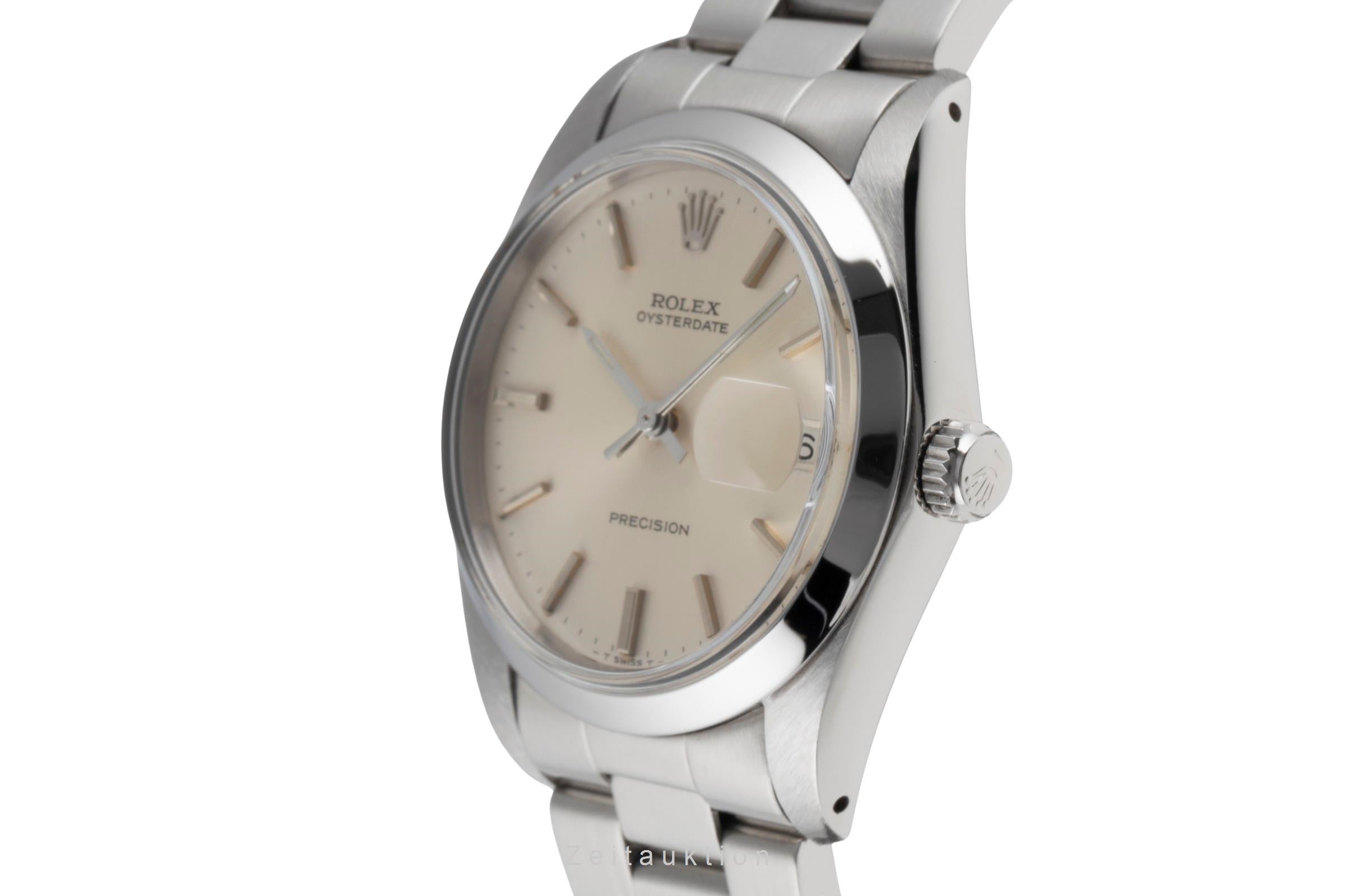 Rolex Oysterdate acciaio carica manuale orologio da uomo 6694 Vintage  [2503122]