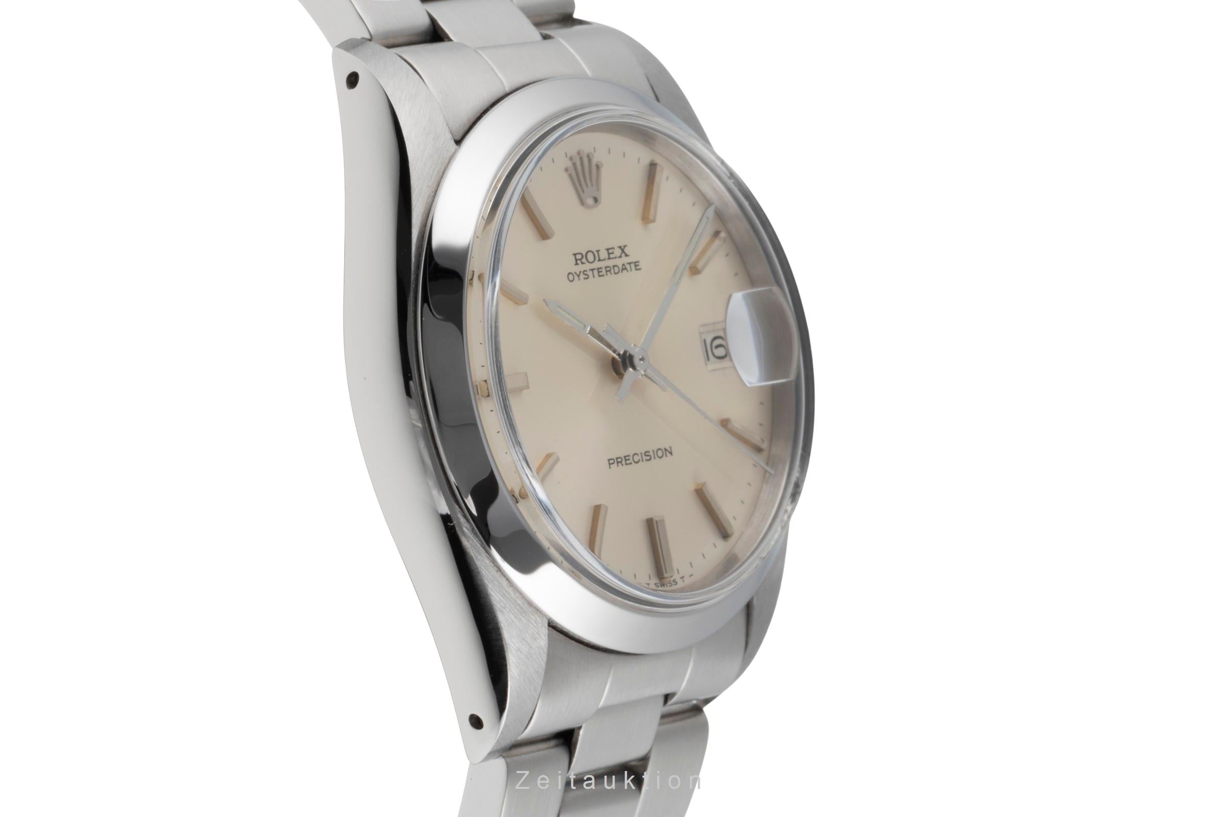 Rolex Oysterdate acciaio carica manuale orologio da uomo 6694 Vintage  [2503122]