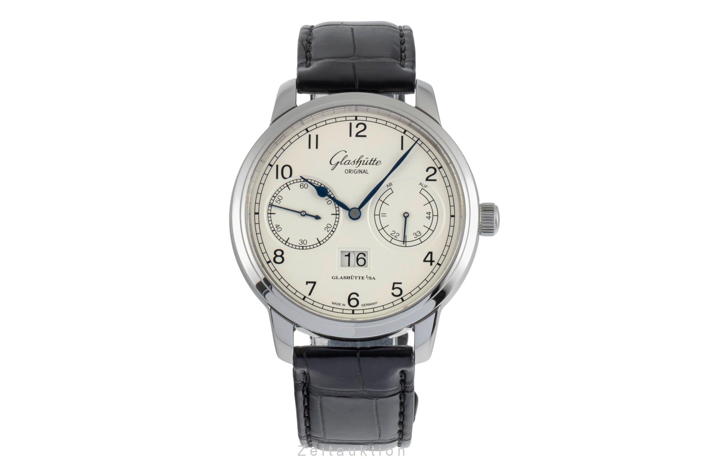 Glashütte Senator acero automático reloj para caballeros 100-14-05-02-04	 LP: 11100EUR  [2503125]