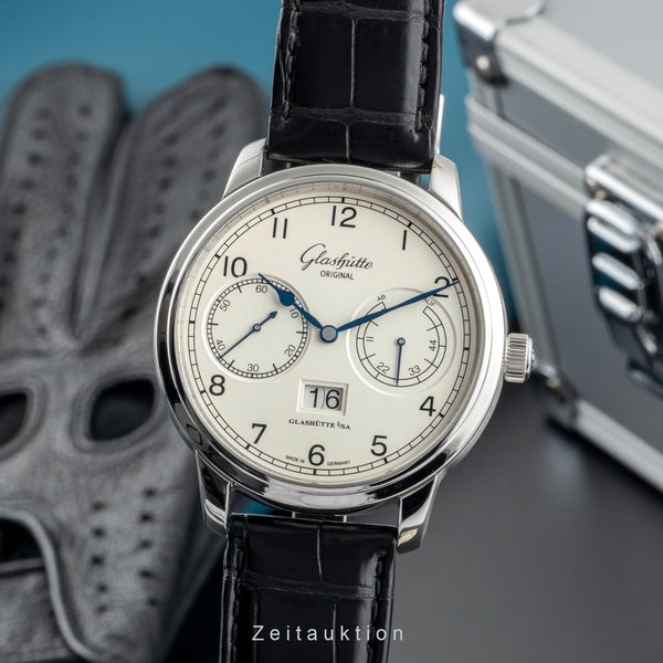 Glashütte Senator acero automático reloj para caballeros 100-14-05-02-04	 LP: 11100EUR  [2503125]