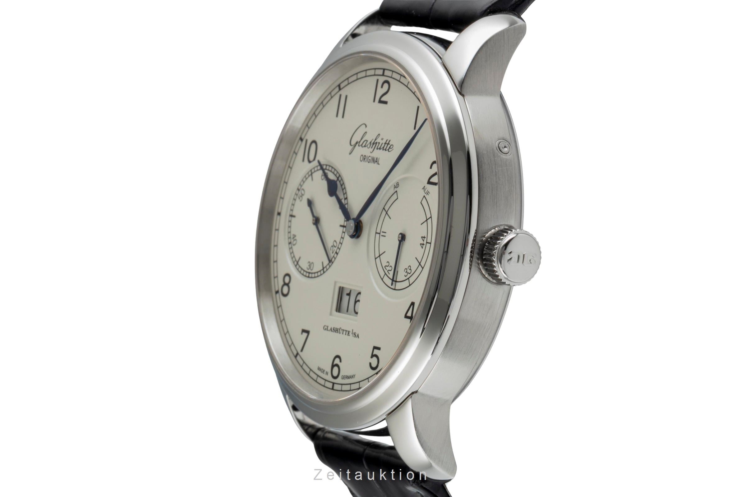 Glashütte Senator acero automático reloj para caballeros 100-14-05-02-04	 LP: 11100EUR  [2503125]