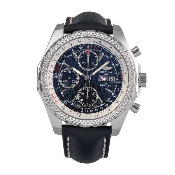 Breitling Bentley chronographe acier automatique montre pour hommes A13362  [2503127]