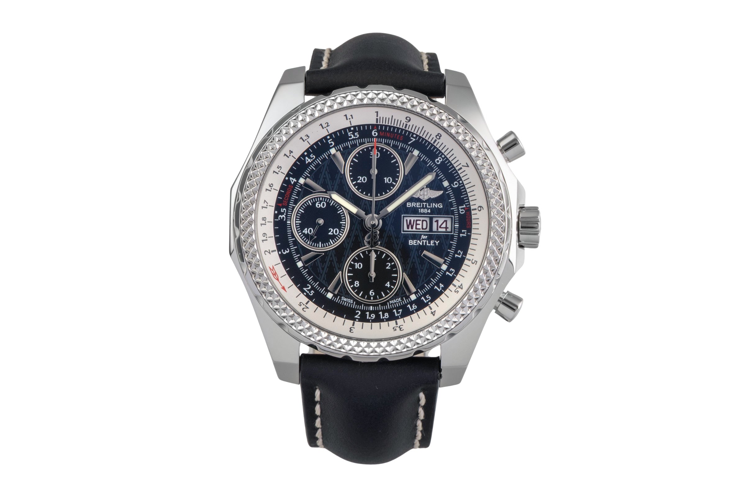 Breitling Bentley chronograph steel automatic men's watch A13362  [2503127]