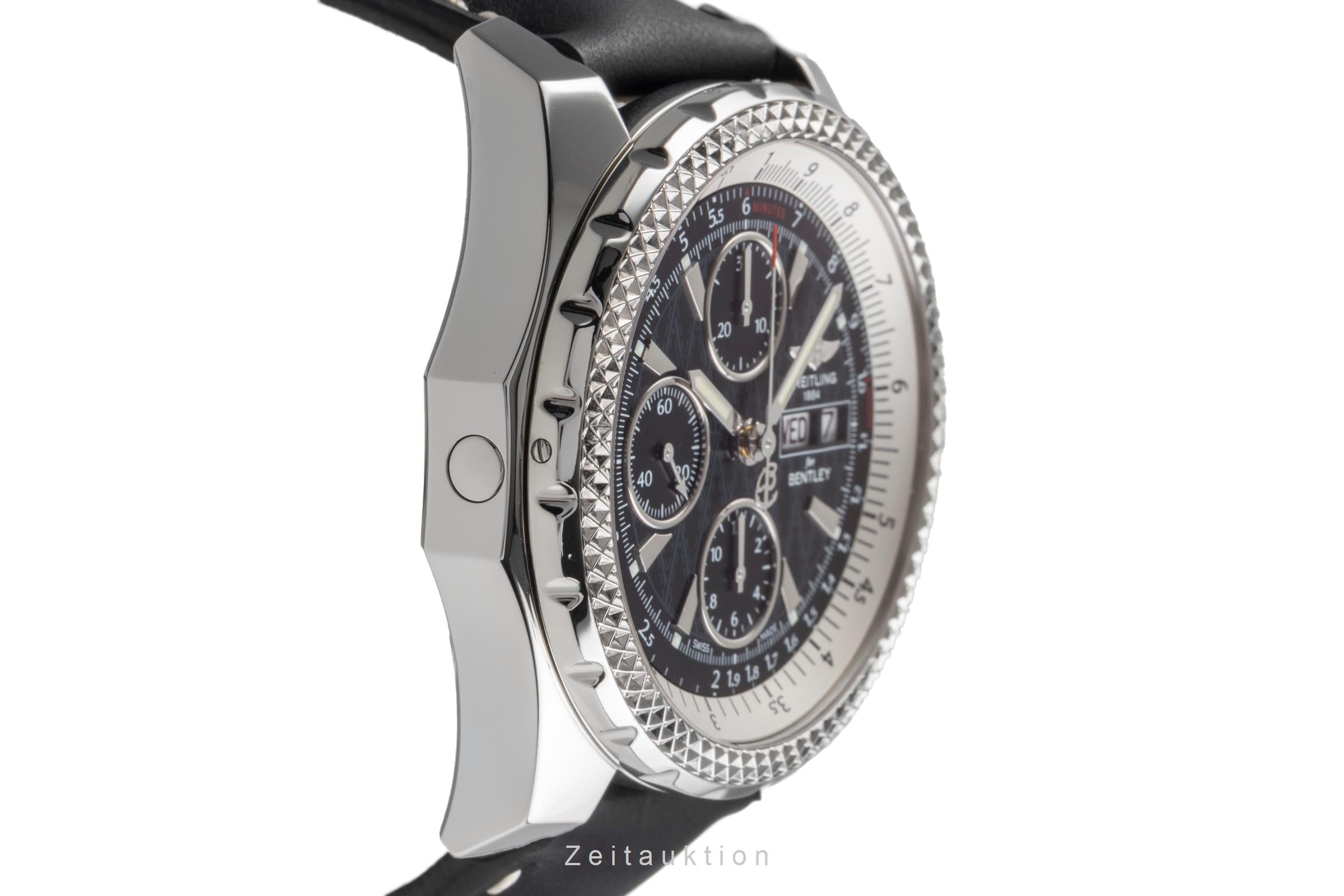 Breitling Bentley chronographe acier automatique montre pour hommes A13362  [2503127]