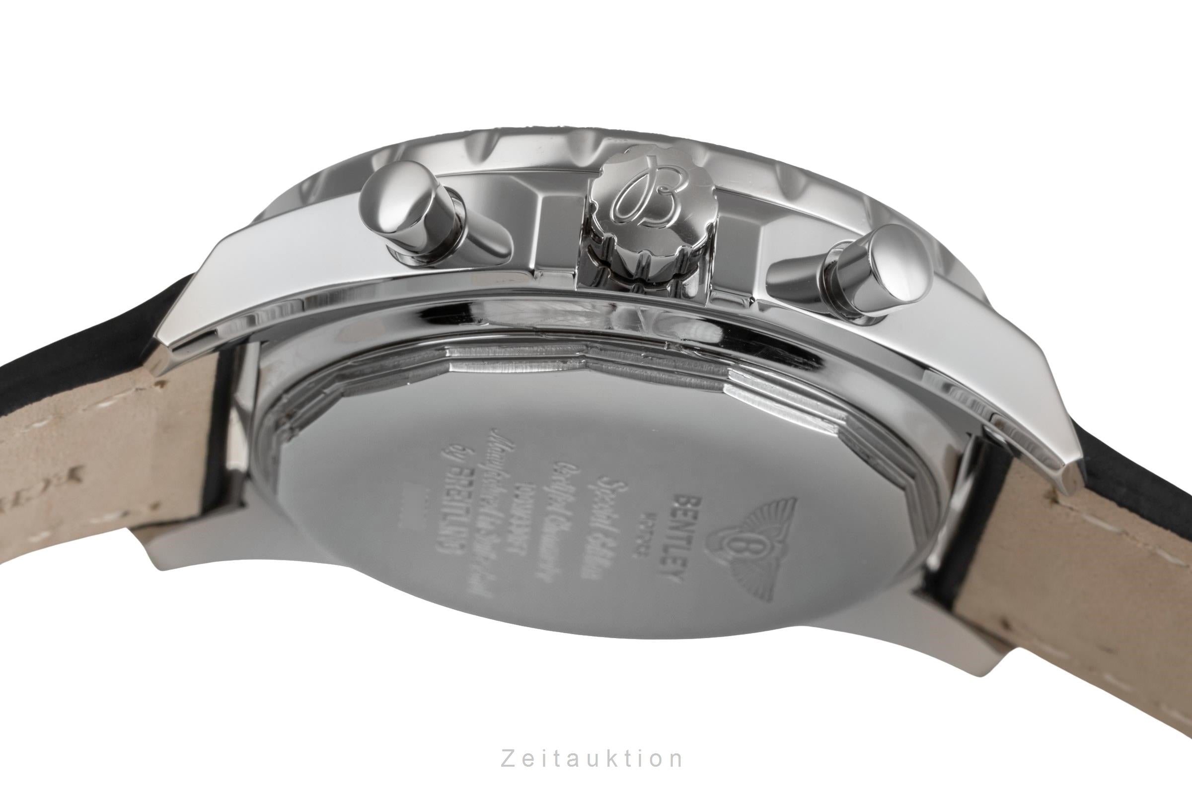 Breitling Bentley chronographe acier automatique montre pour hommes A13362  [2503127]